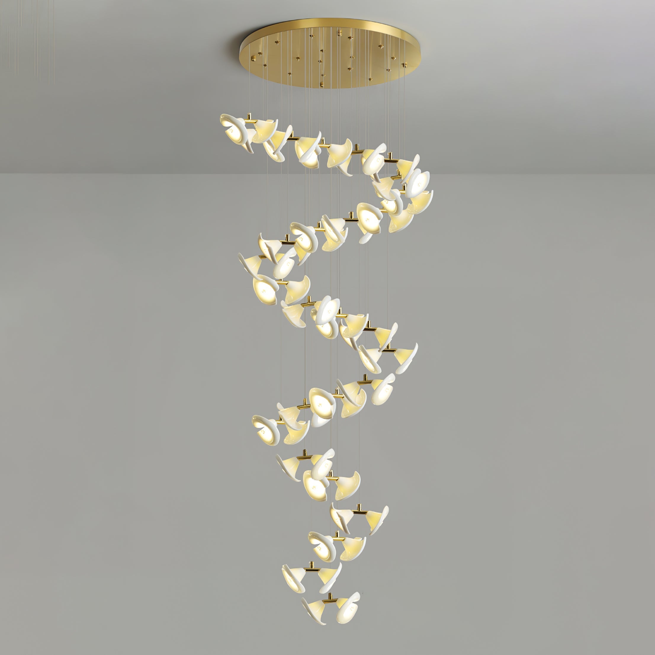 Ernoreth Art Deco Ceramic Chandelier - Letslighting