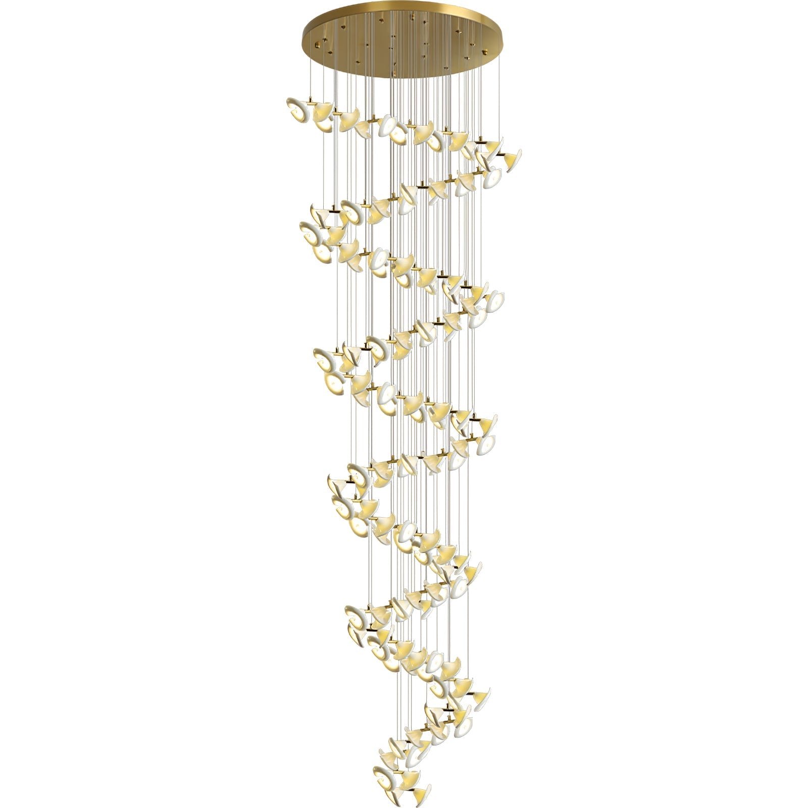 Ernoreth Art Deco Ceramic Chandelier - Letslighting