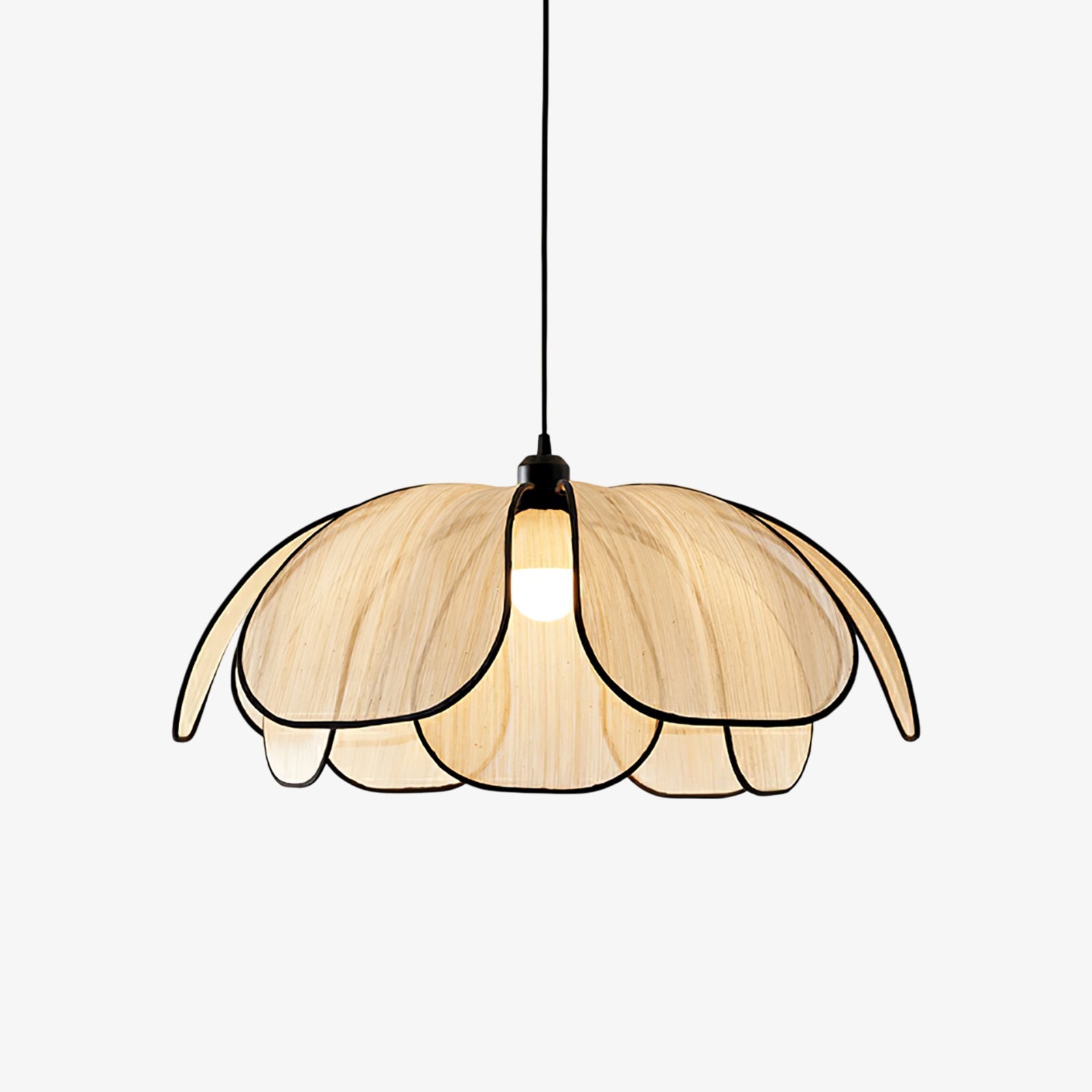 Elthaus Blossom Leaf Fiber Pendant Lamp - Letslighting