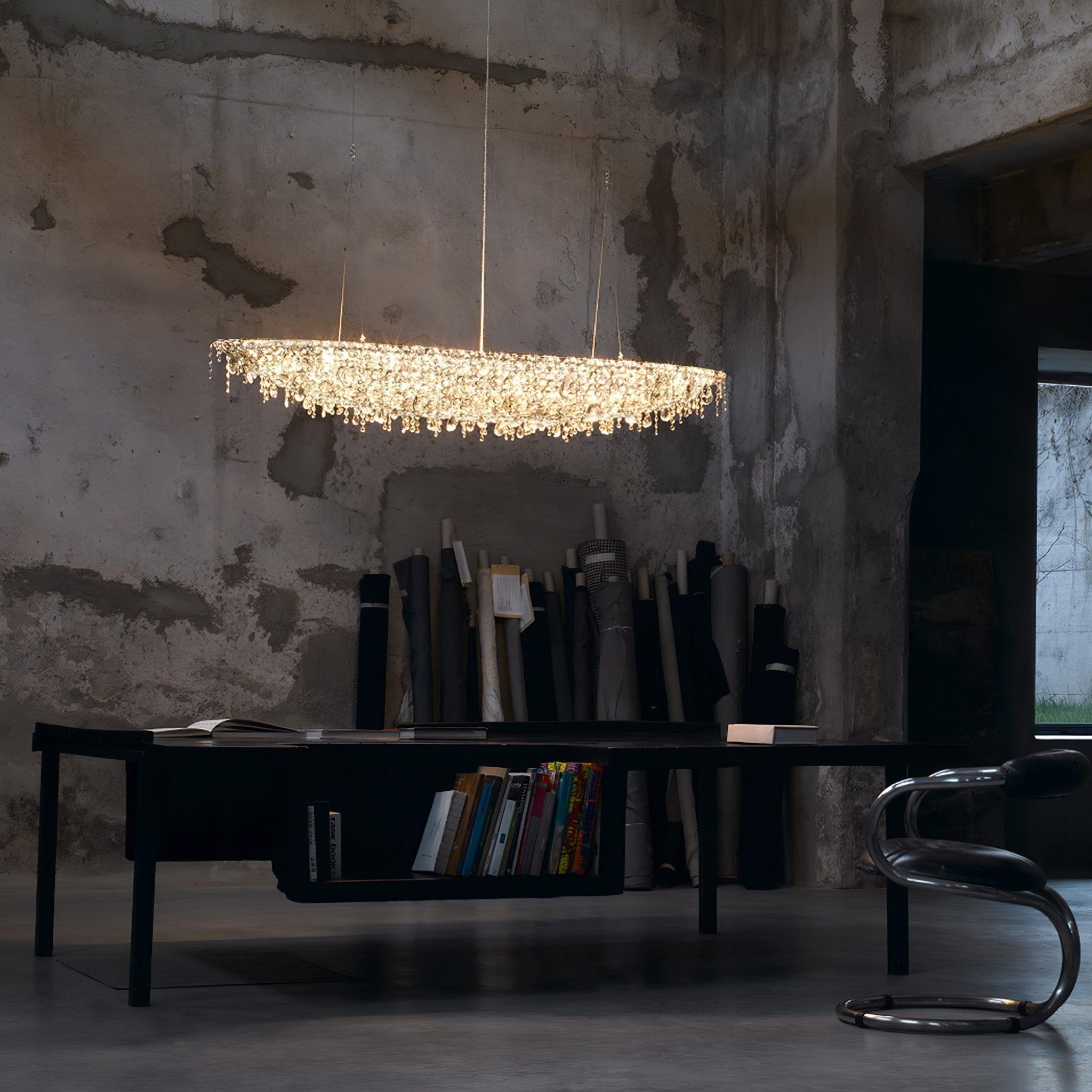 Zoravine Crystal Pendant Light - Letslighting