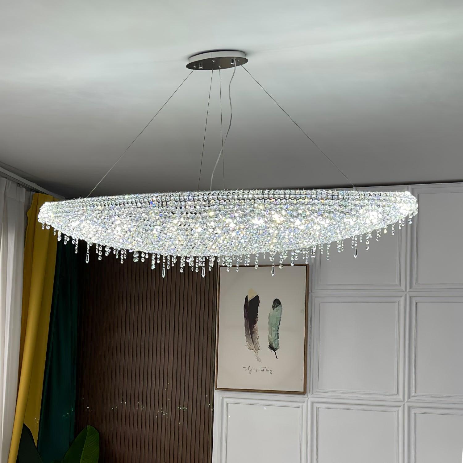 Zoravine Crystal Pendant Light - Letslighting