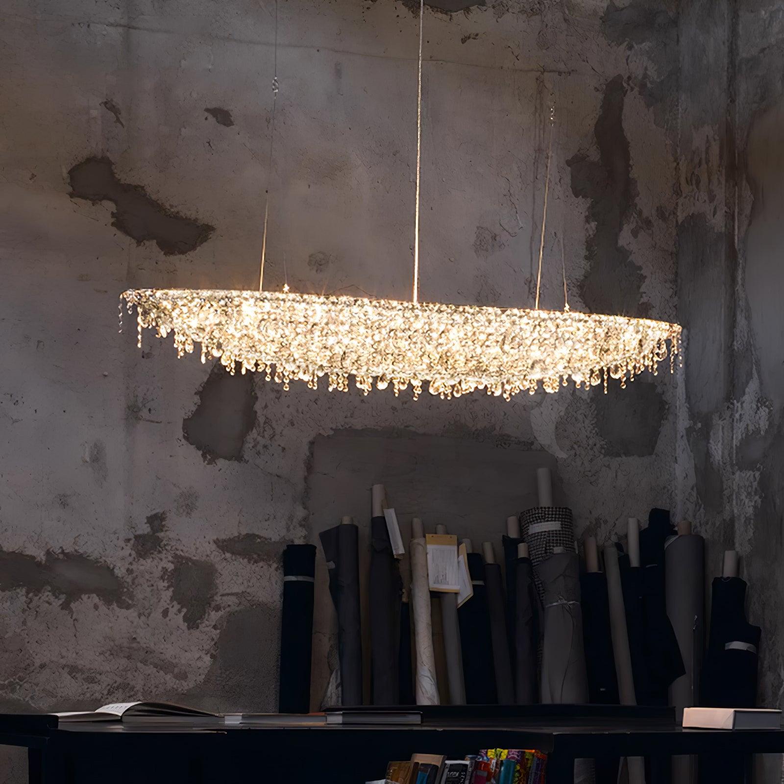 Zoravine Crystal Pendant Light - Letslighting