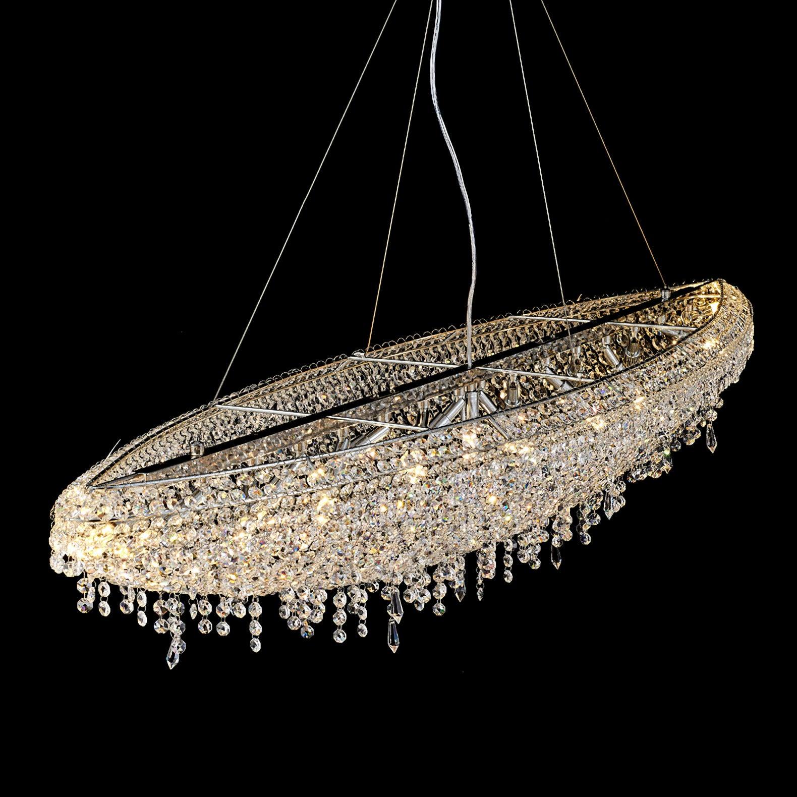 Zoravine Crystal Pendant Light - Letslighting