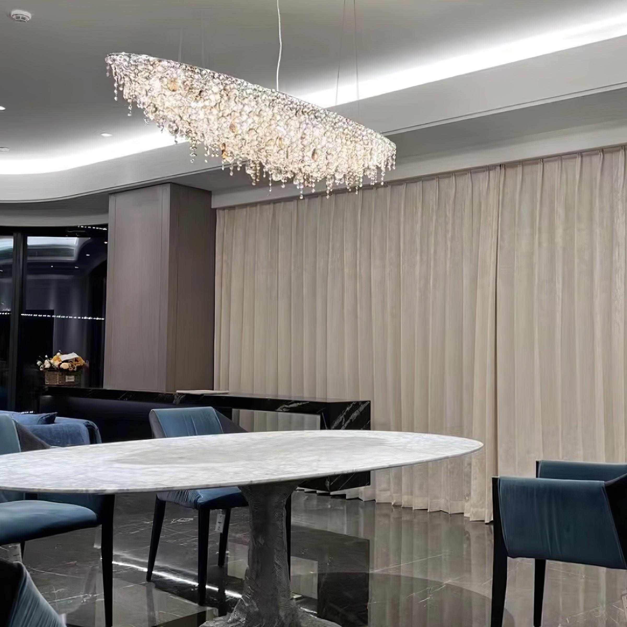 Zoravine Crystal Pendant Light - Letslighting