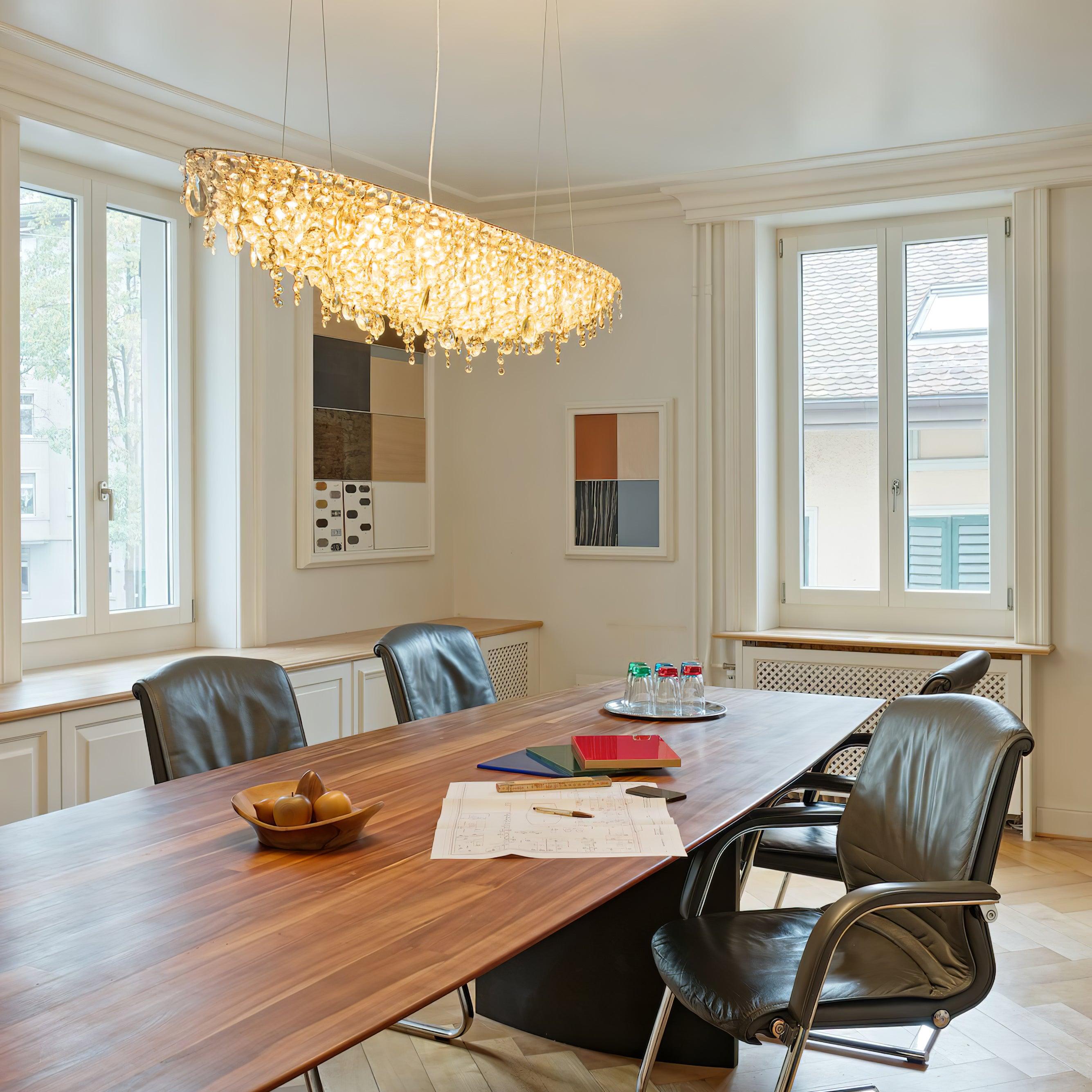 Zoravine Crystal Pendant Light - Letslighting