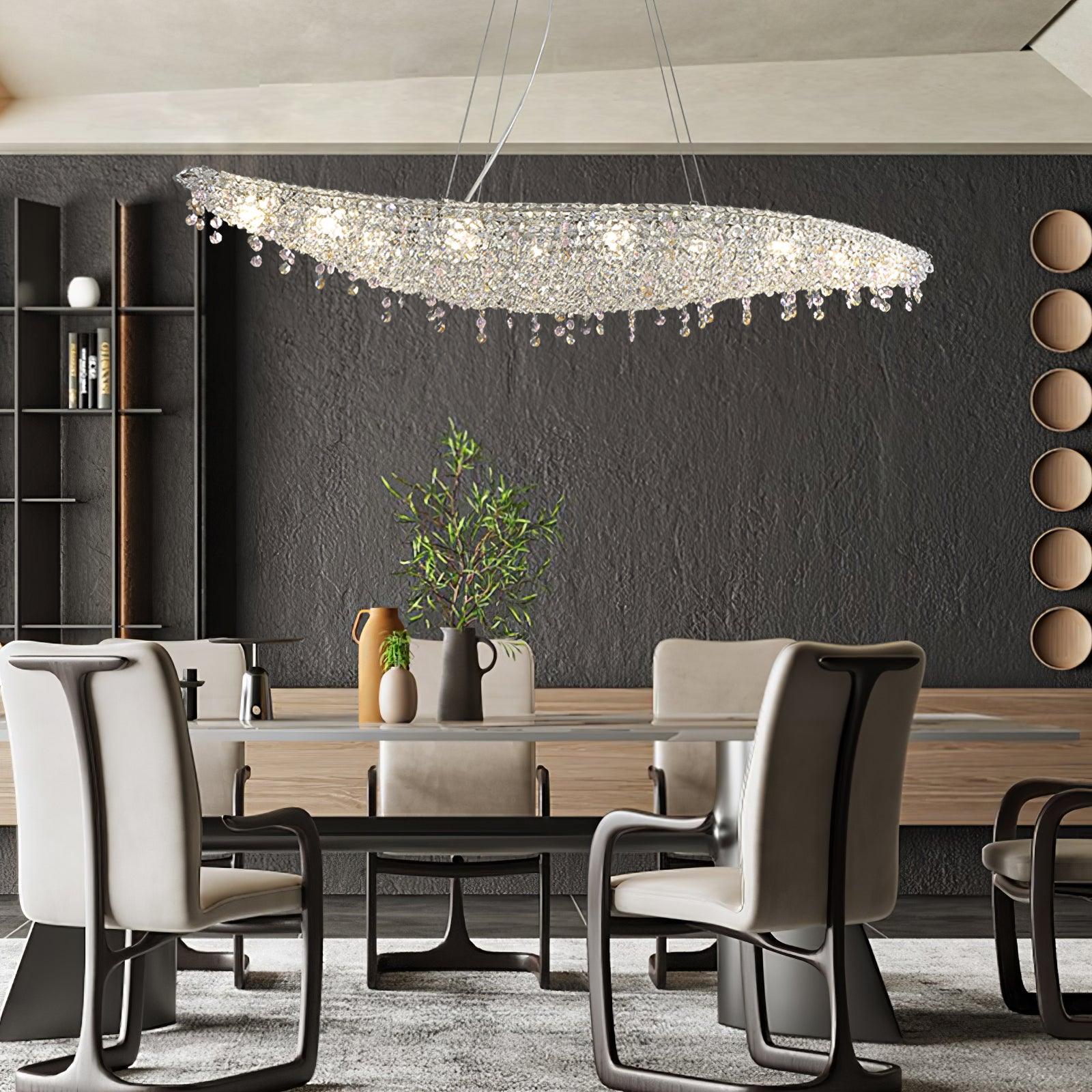 Zoravine Crystal Pendant Light - Letslighting
