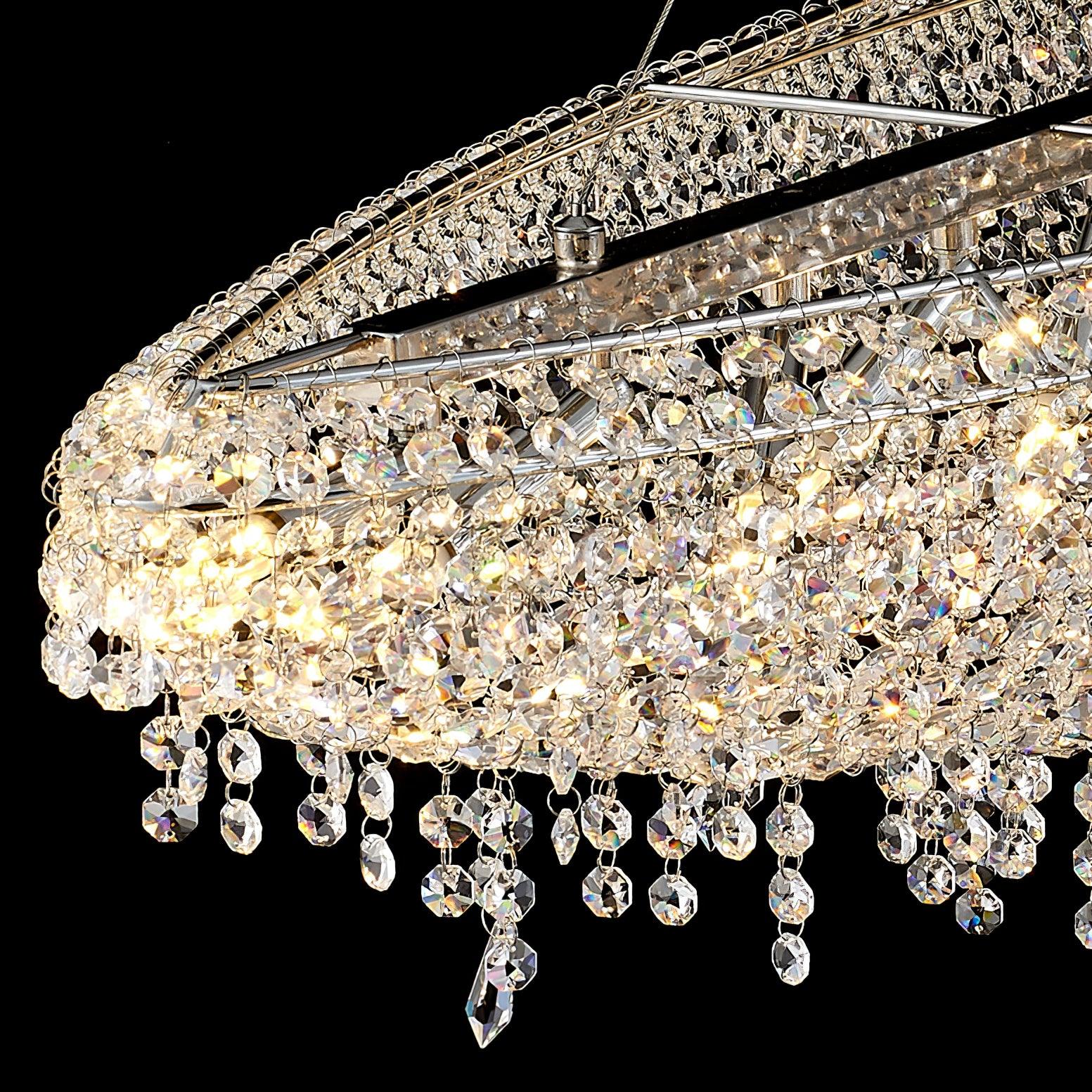 Zoravine Crystal Pendant Light - Letslighting