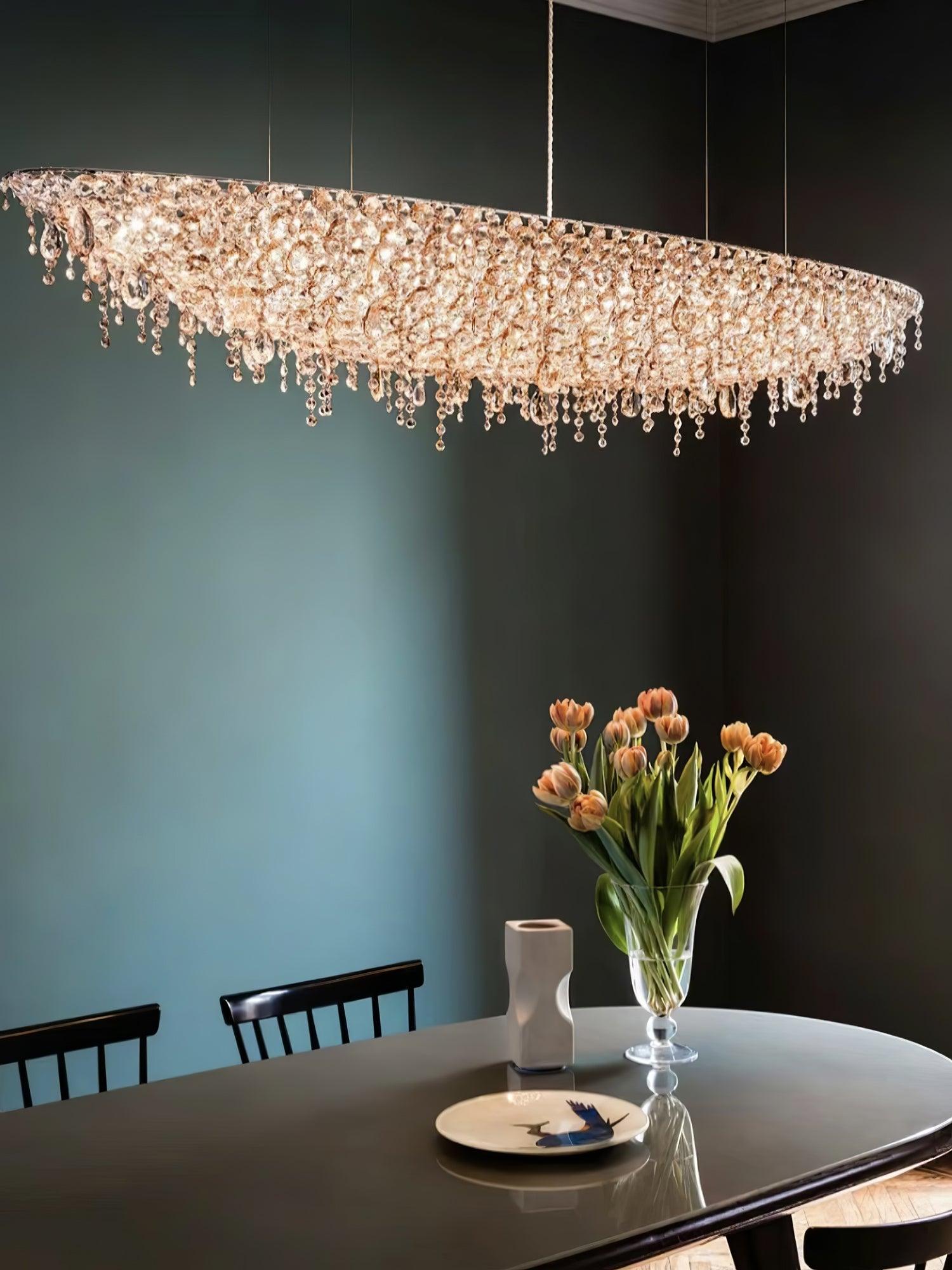 Zoravine Crystal Pendant Light - Letslighting