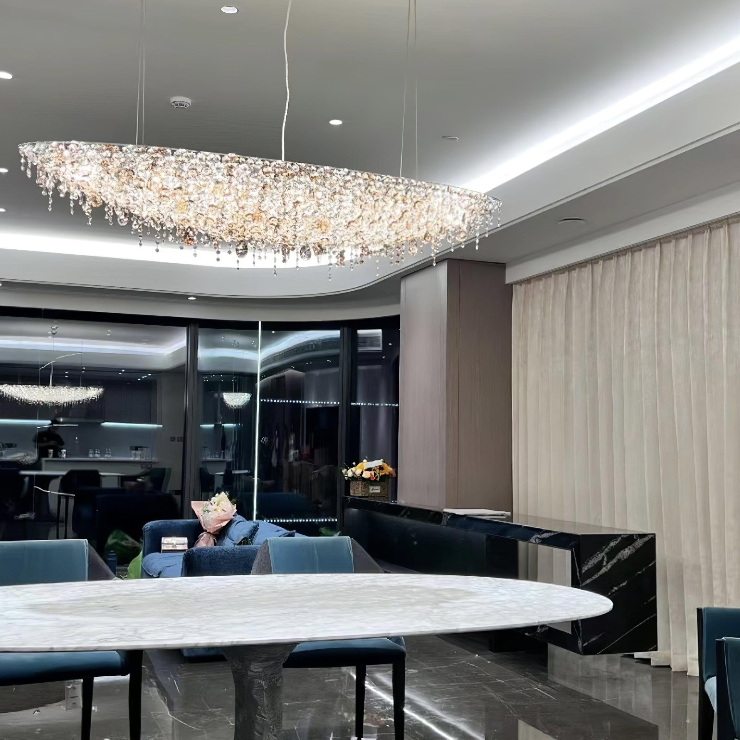 Zoravine Crystal Pendant Light - Letslighting