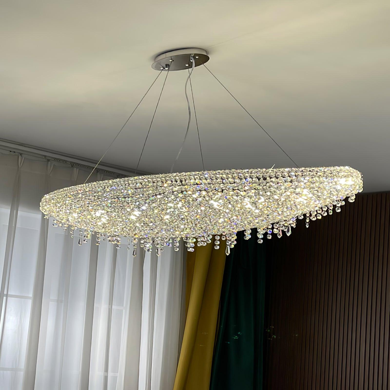 Zoravine Crystal Pendant Light - Letslighting