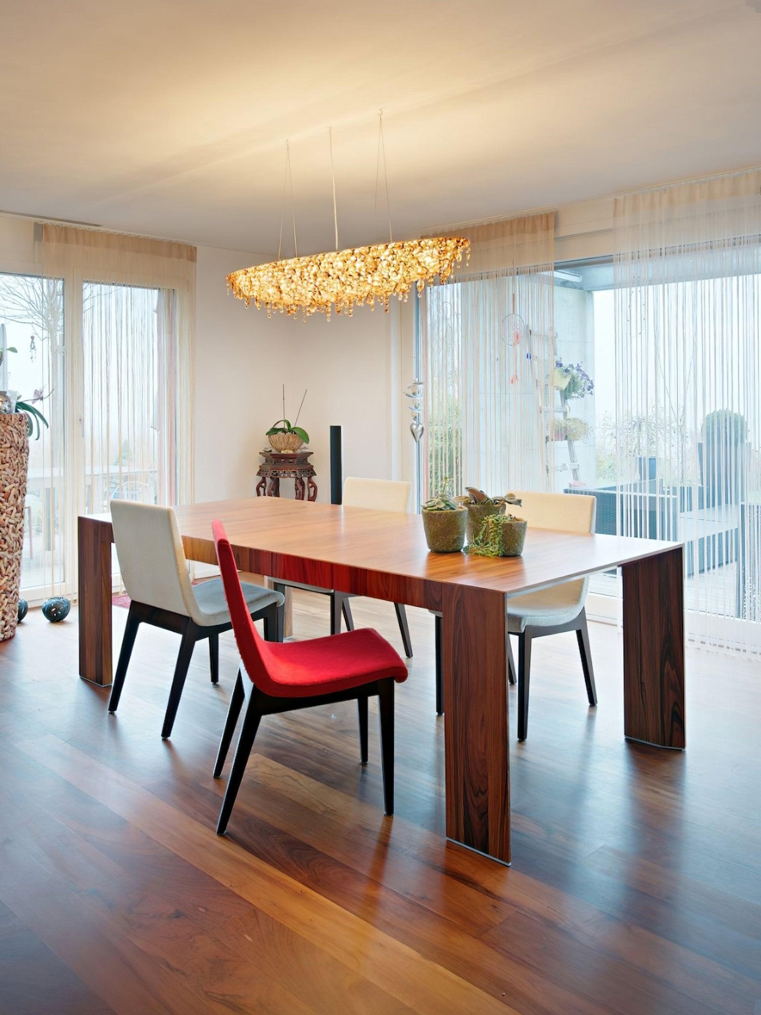 Zoravine Crystal Pendant Light - Letslighting