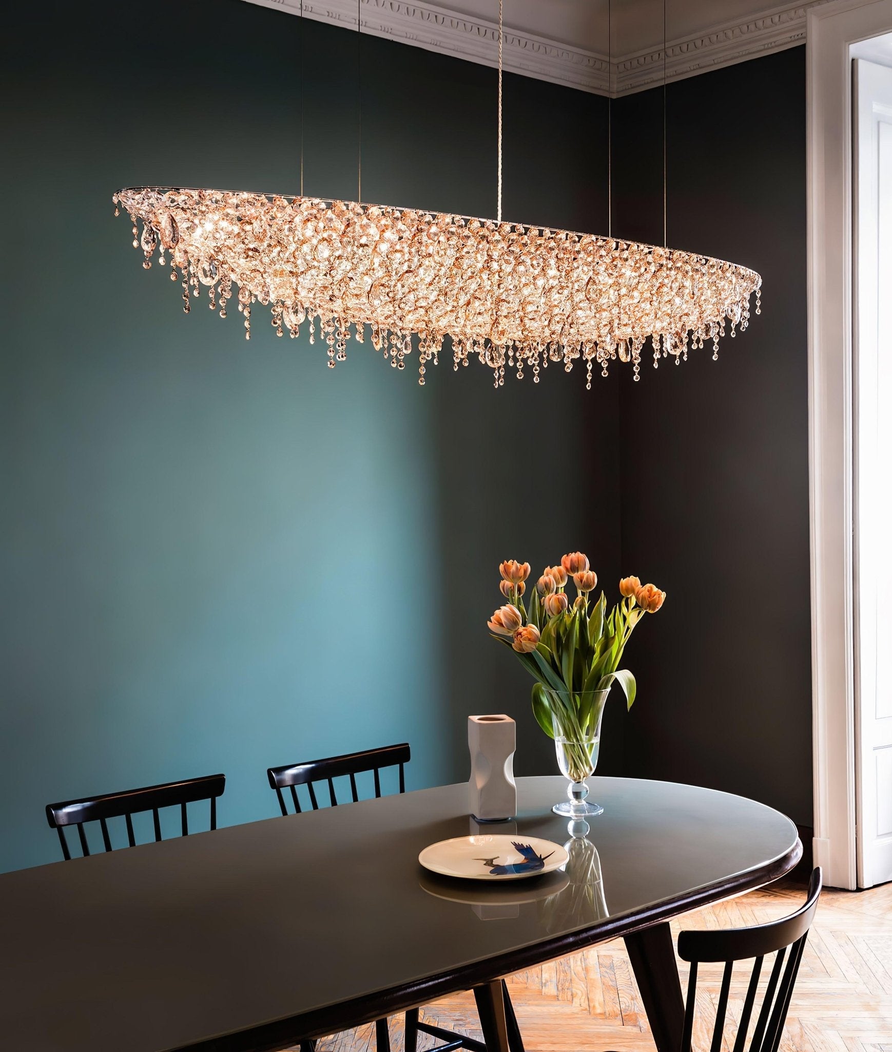 Zoravine Crystal Pendant Light - Letslighting