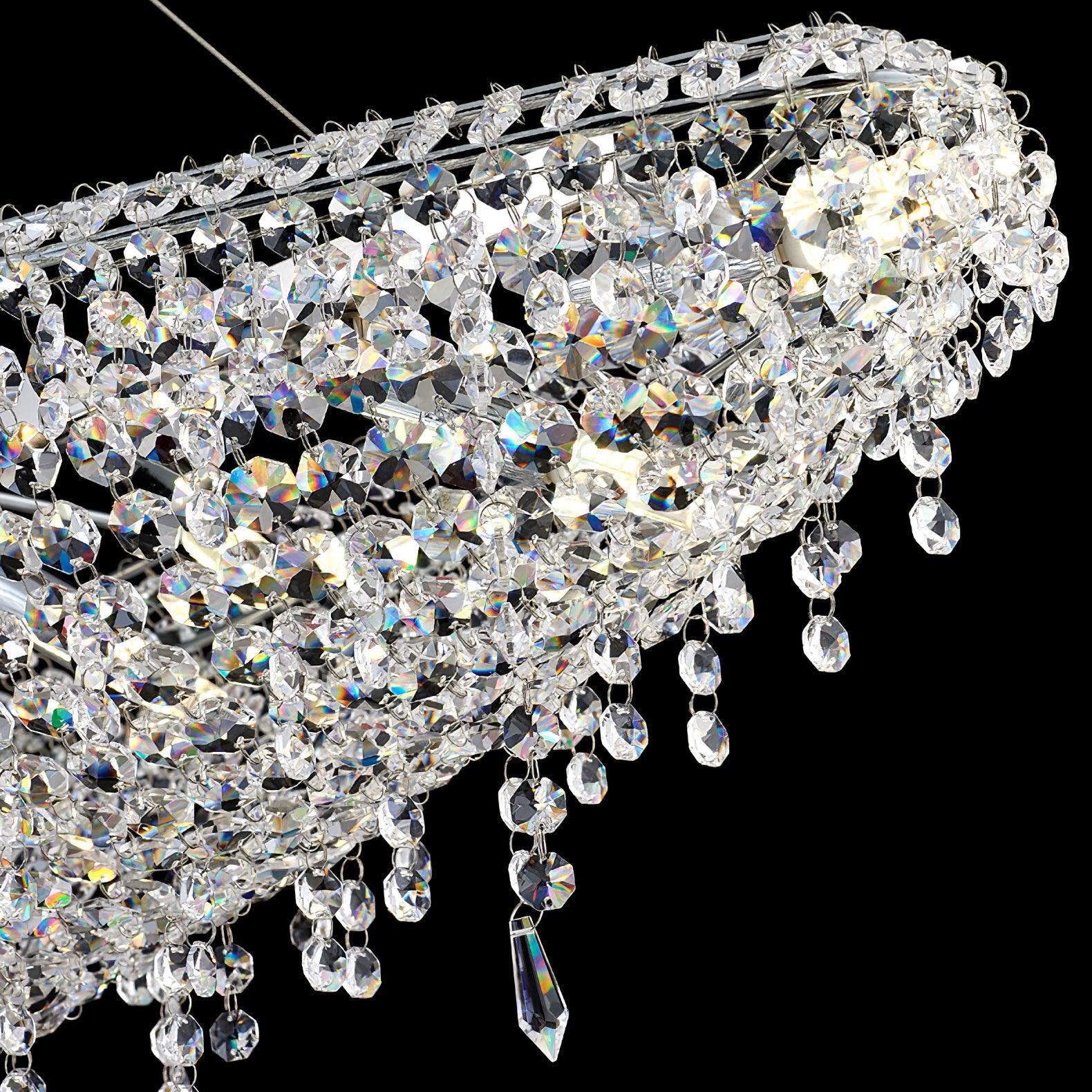 Zoravine Crystal Pendant Light - Letslighting