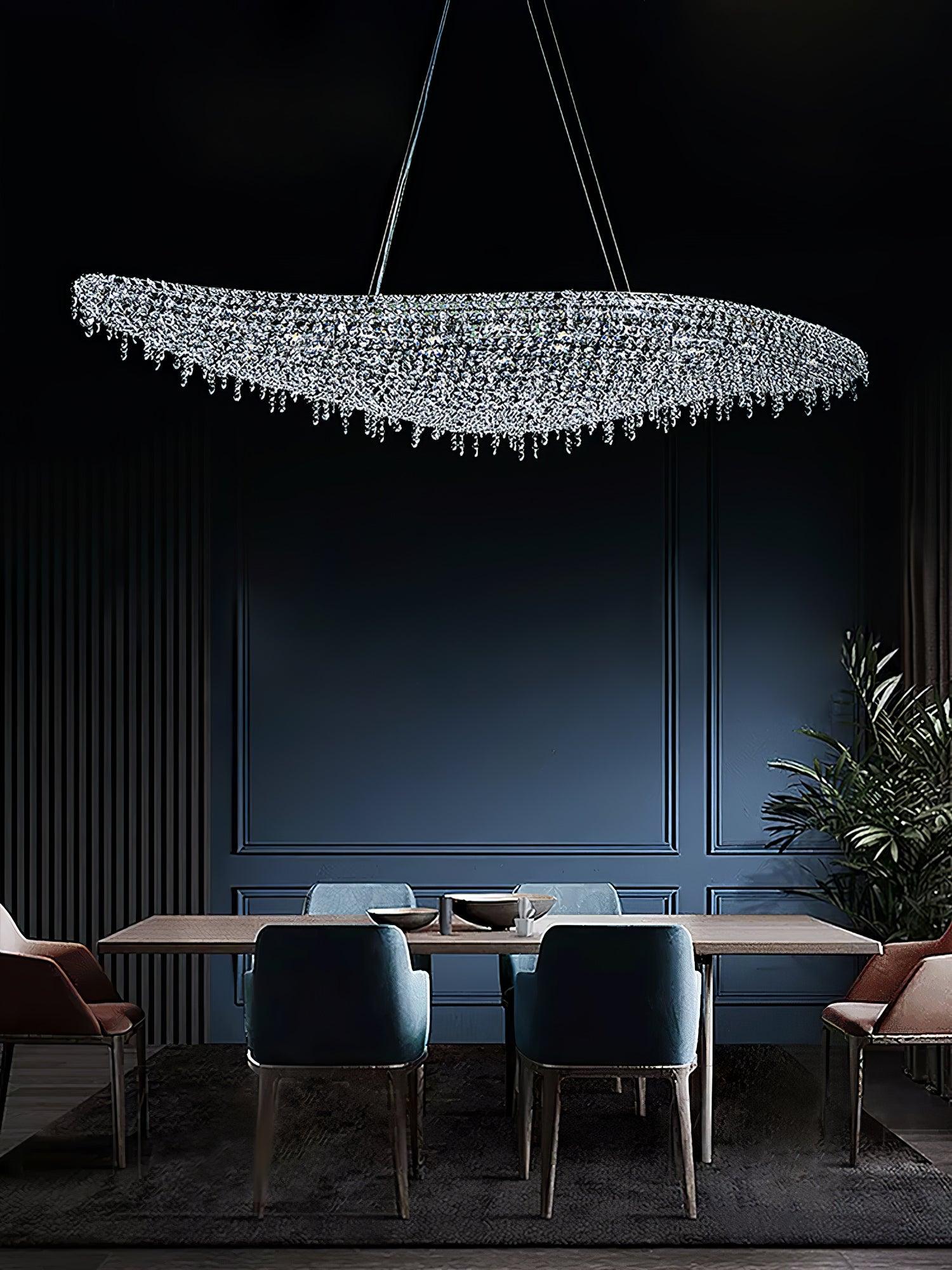 Zoravine Crystal Pendant Light - Letslighting
