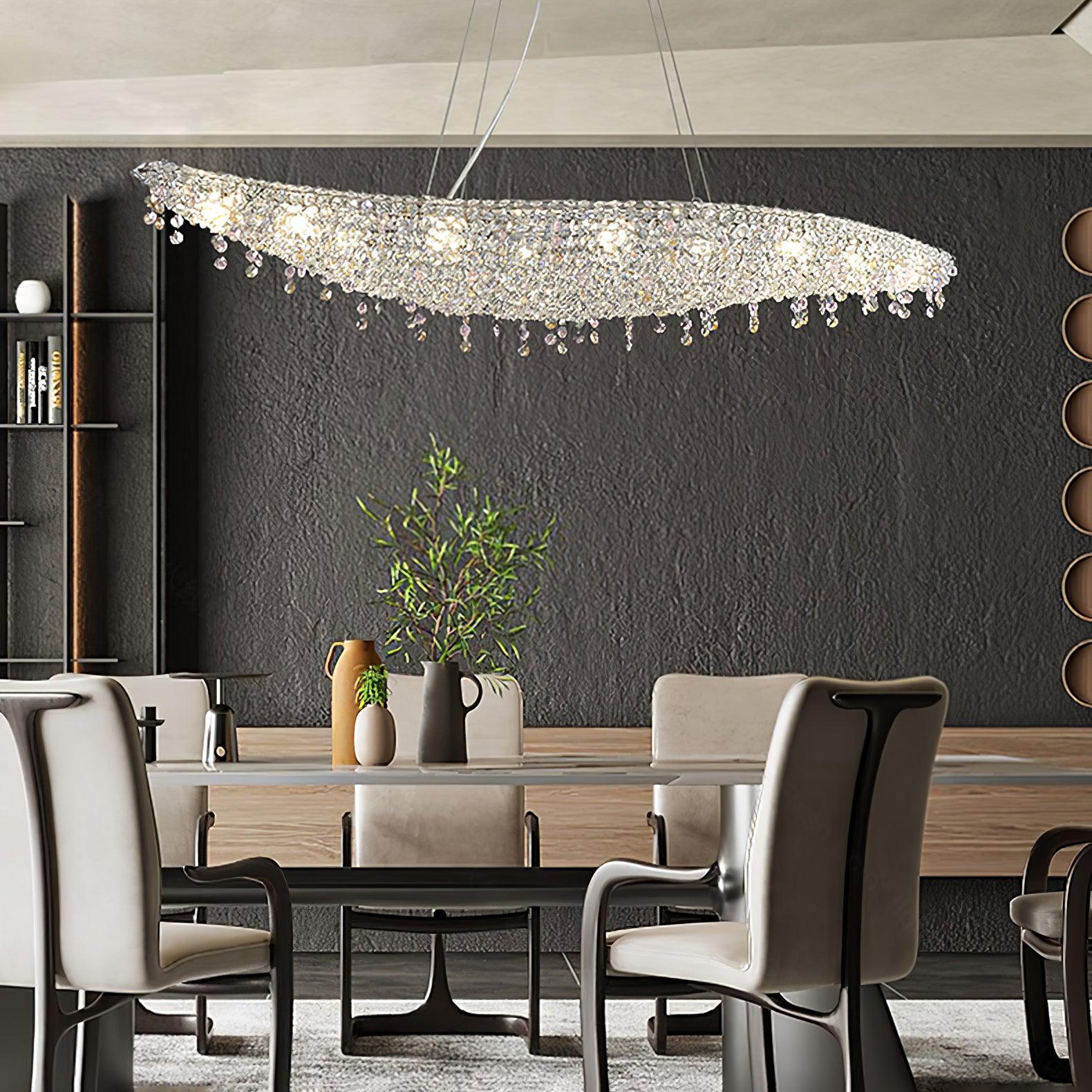 Zoravine Crystal Pendant Light - Letslighting