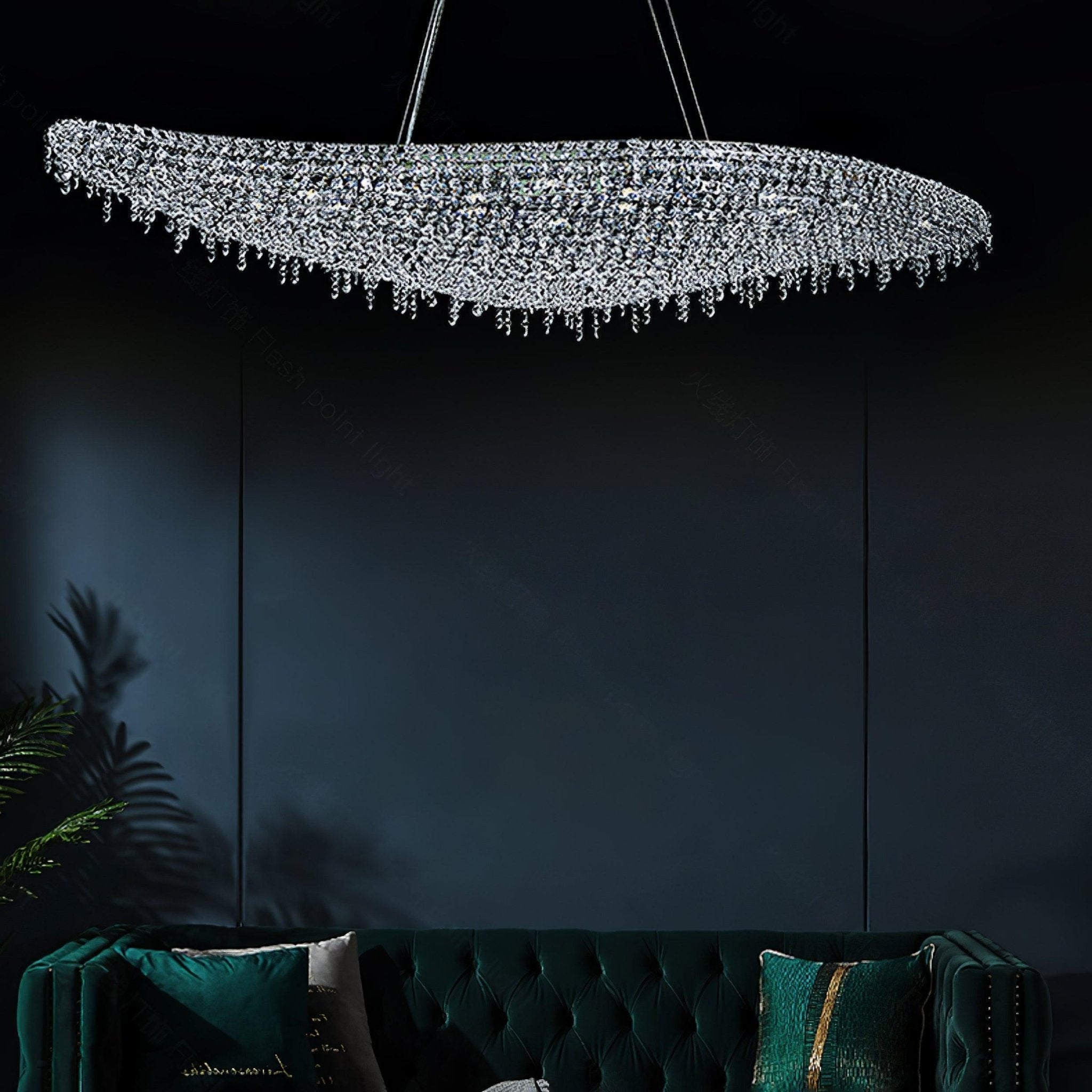 Zoravine Crystal Pendant Light - Letslighting