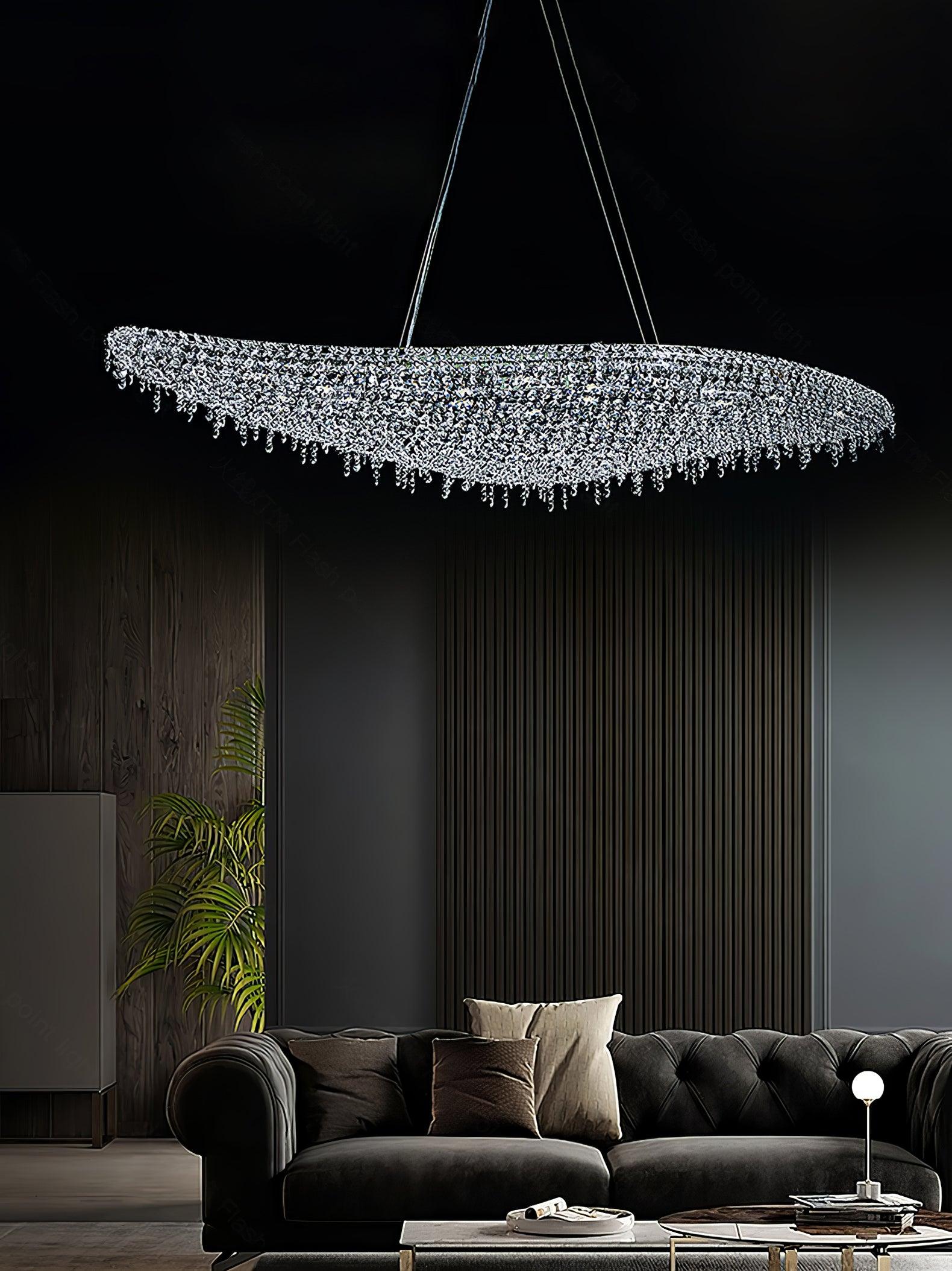 Zoravine Crystal Pendant Light - Letslighting