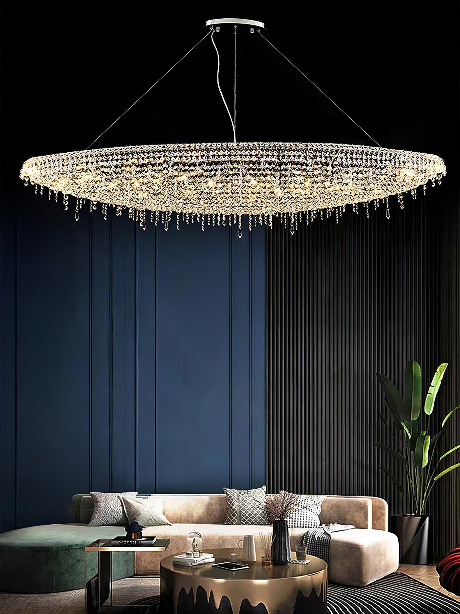 Zoravine Crystal Pendant Light - Letslighting