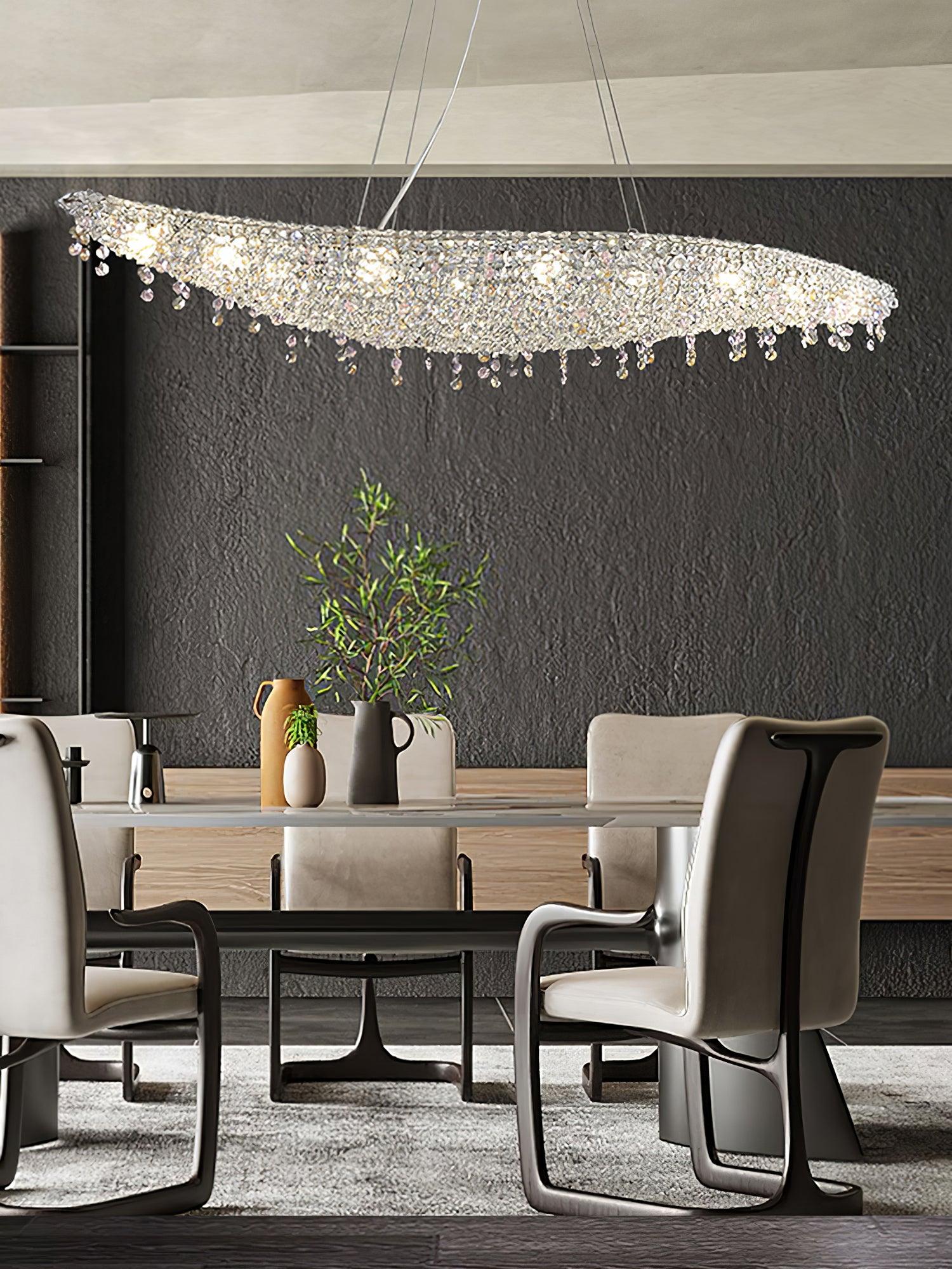 Zoravine Crystal Pendant Light - Letslighting