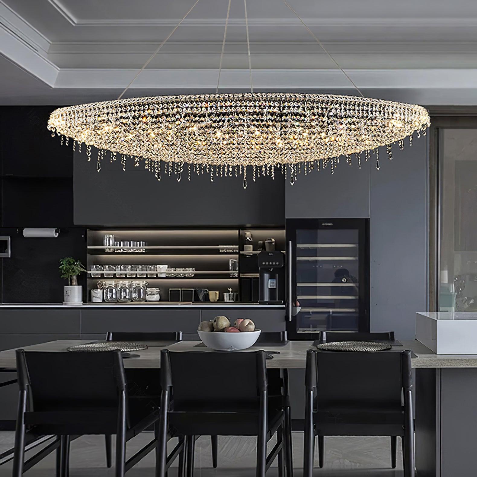 Zoravine Crystal Pendant Light - Letslighting