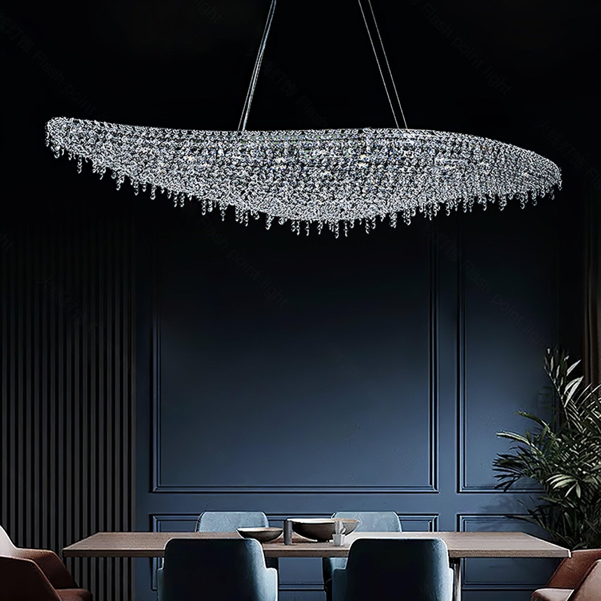 Zoravine Crystal Pendant Light - Letslighting