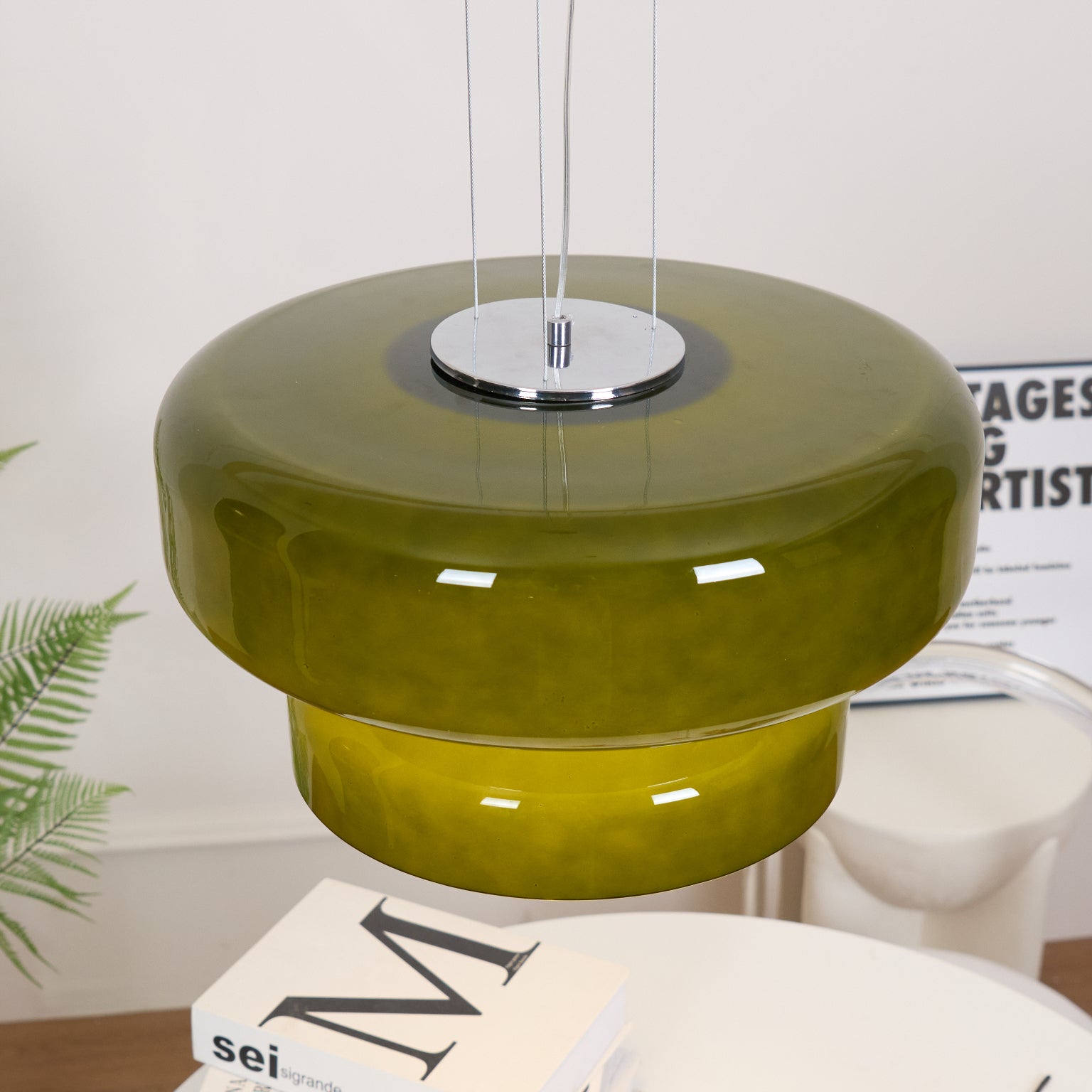 Zerithce Glass Modern Minimalist Pendant Lamp - Letslighting