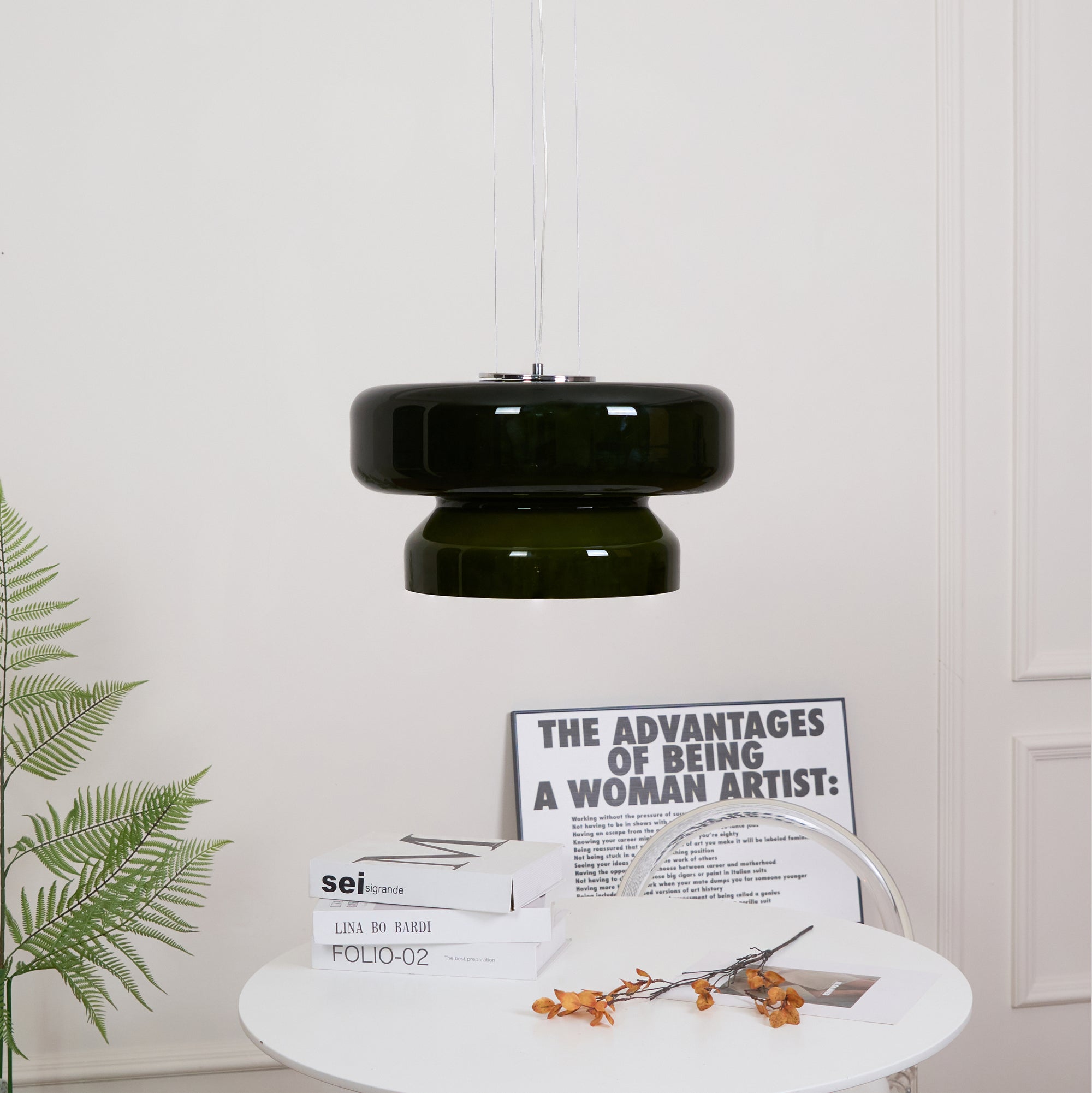Zerithce Glass Modern Minimalist Pendant Lamp - Letslighting