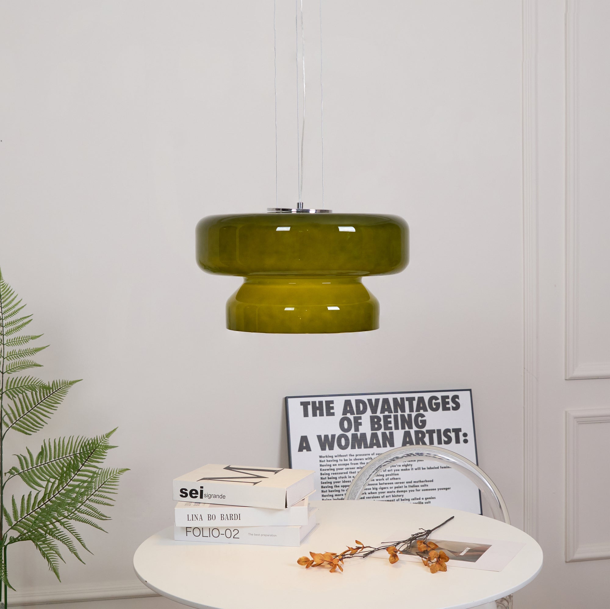 Zerithce Glass Modern Minimalist Pendant Lamp - Letslighting