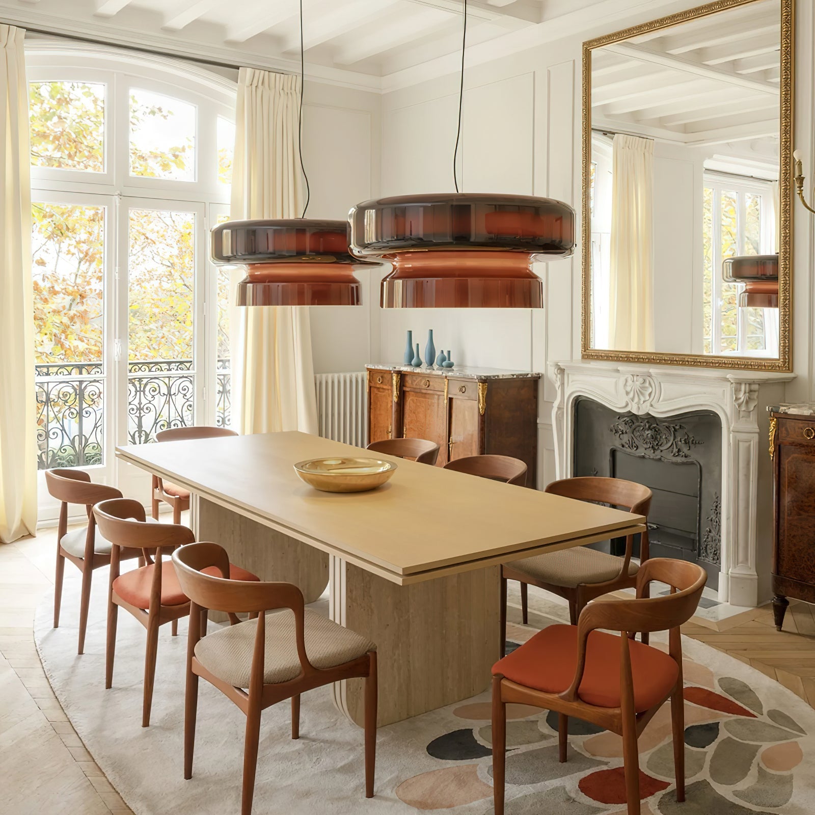 Zerithce Glass Modern Minimalist Pendant Lamp - Letslighting