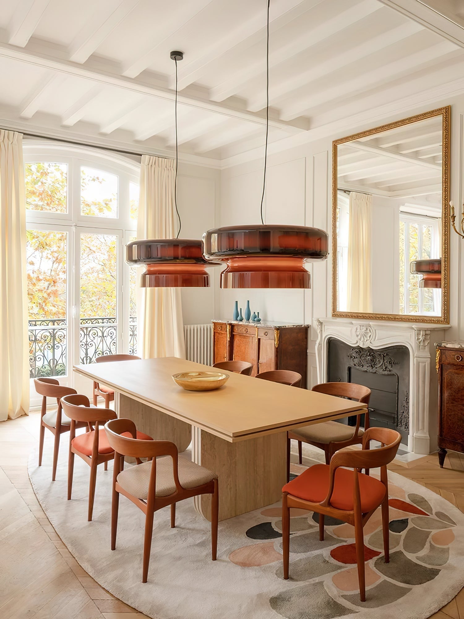 Zerithce Glass Modern Minimalist Pendant Lamp - Letslighting