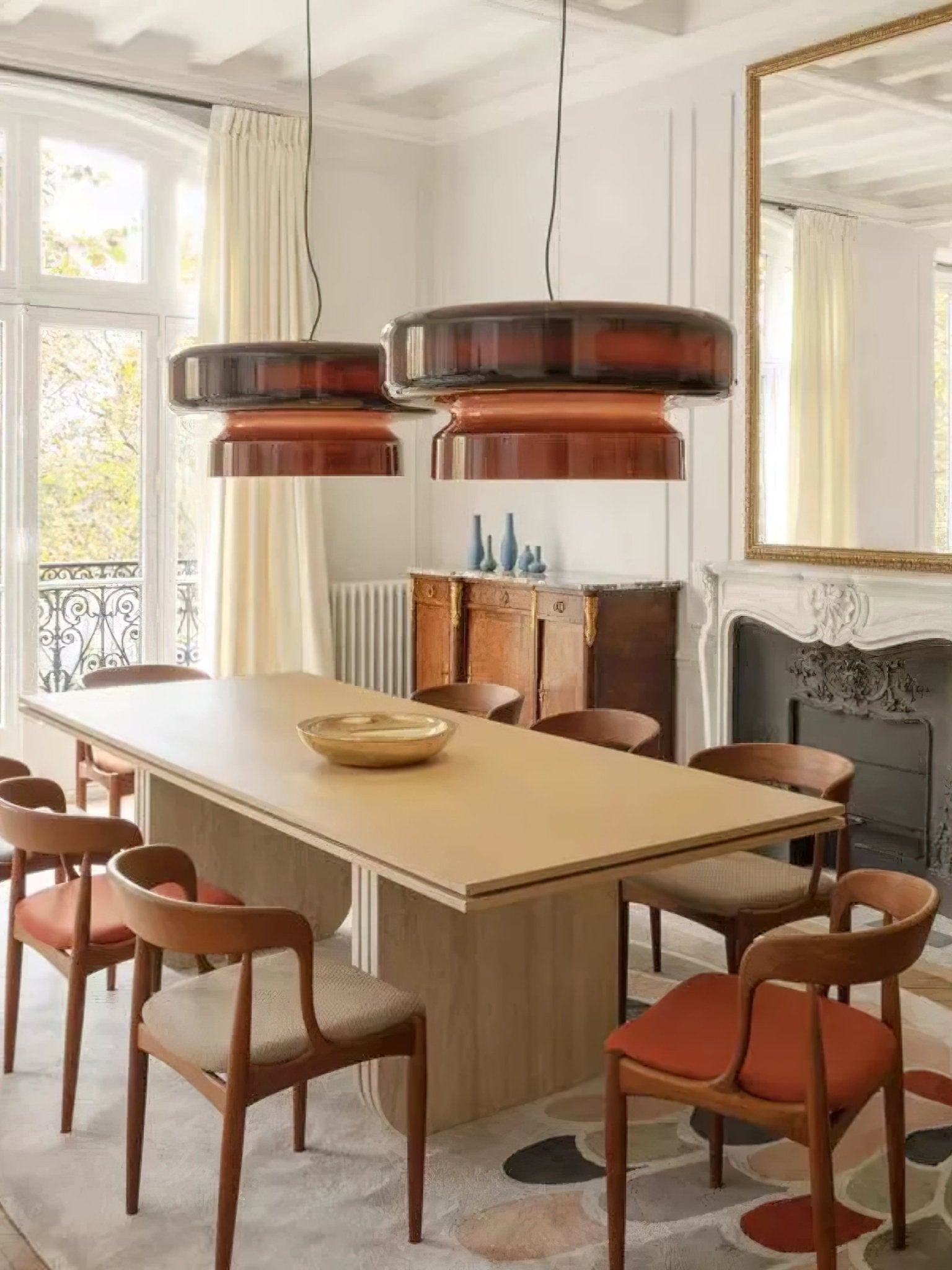 Zerithce Glass Modern Minimalist Pendant Lamp - Letslighting