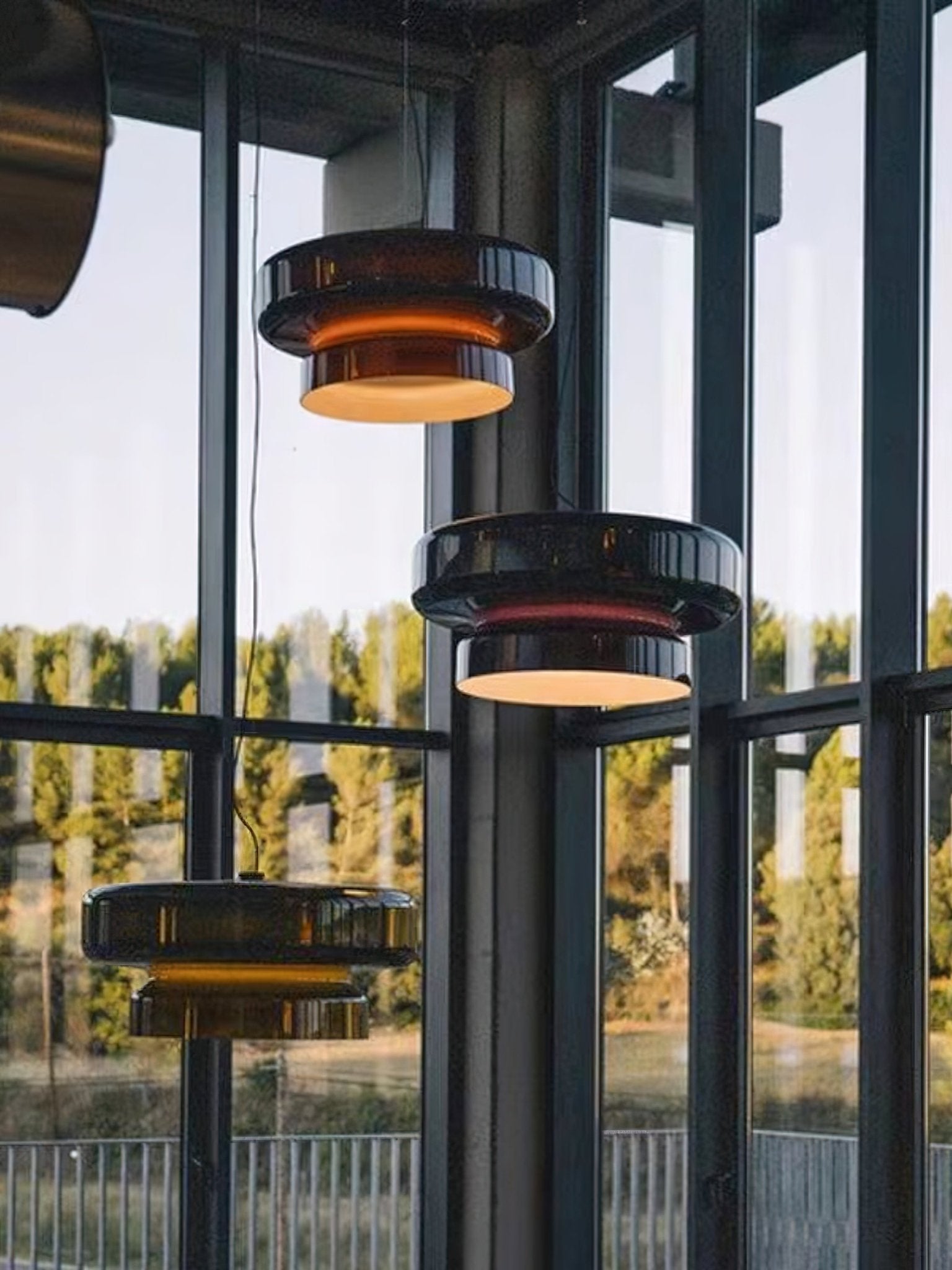 Zerithce Glass Modern Minimalist Pendant Lamp - Letslighting