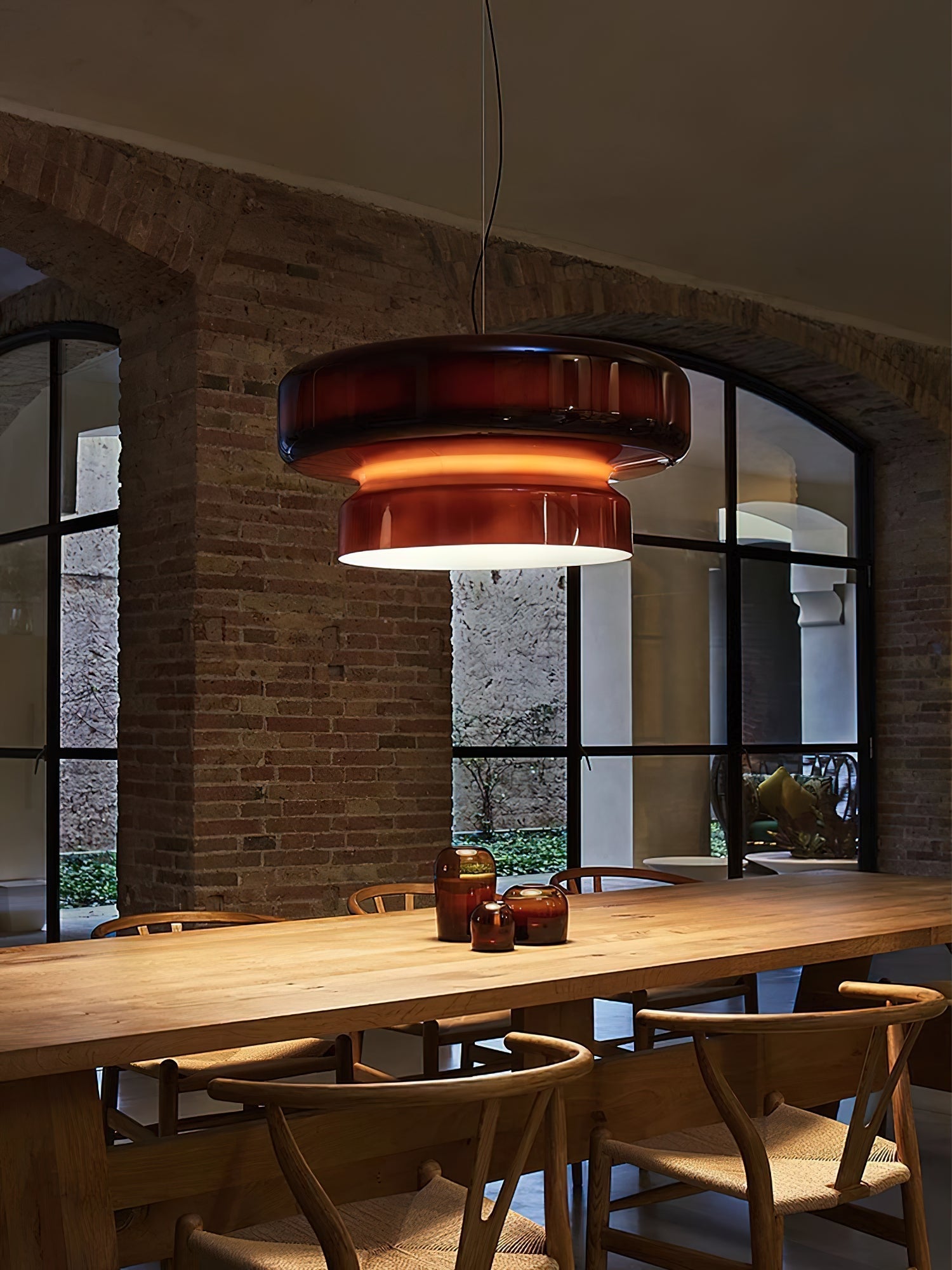 Zerithce Glass Modern Minimalist Pendant Lamp - Letslighting