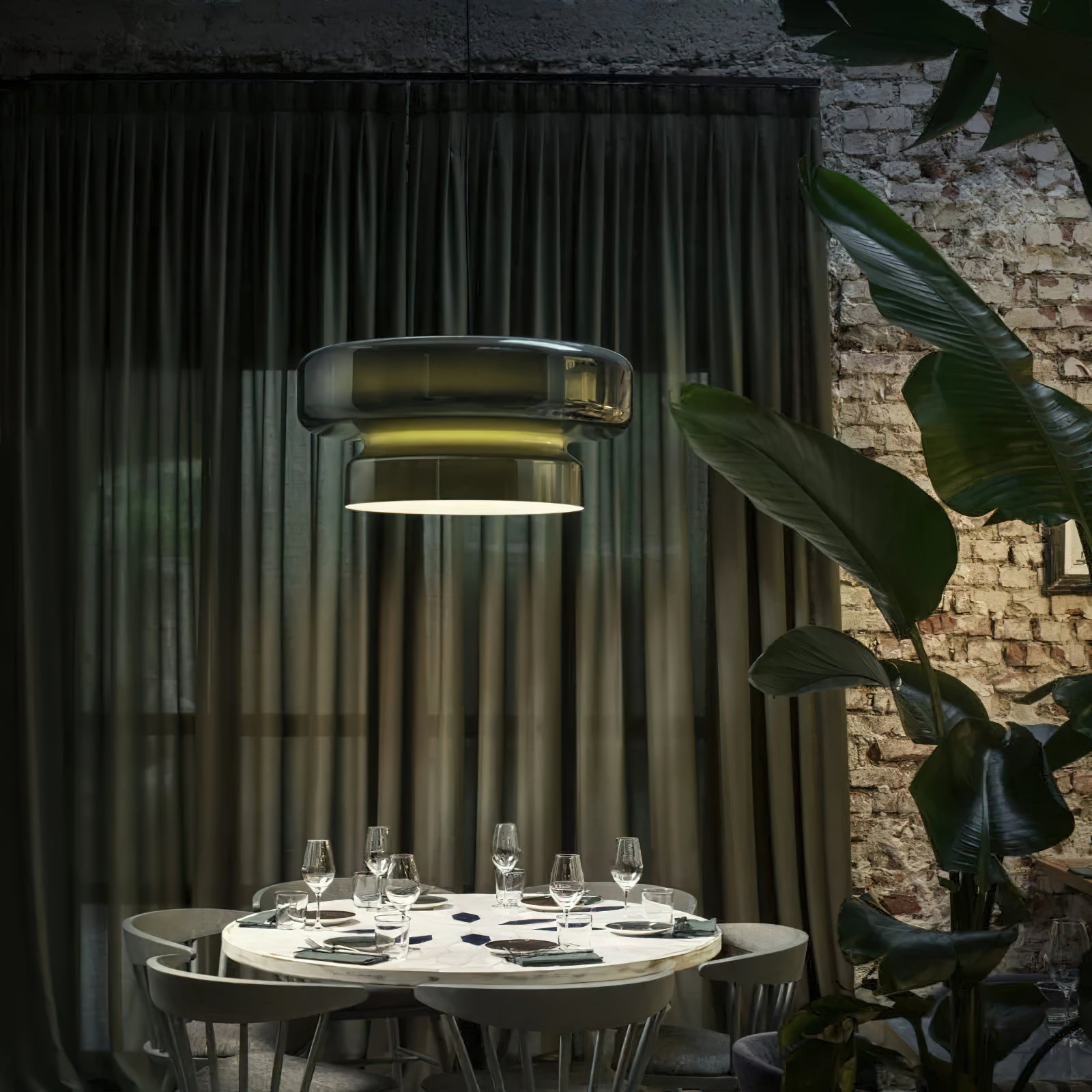Zerithce Glass Modern Minimalist Pendant Lamp - Letslighting