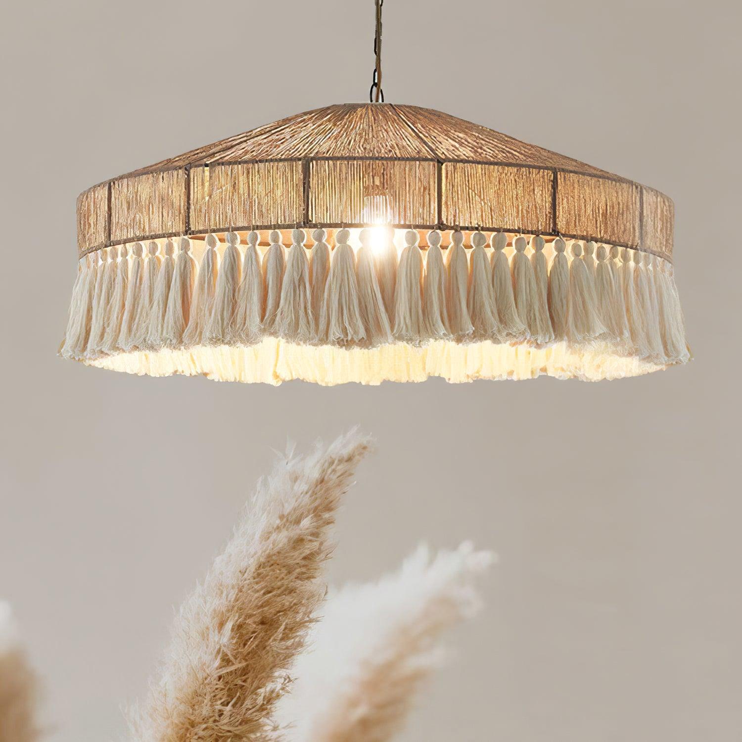 Duvia Bohemian Tassel Chandelier - Letslighting