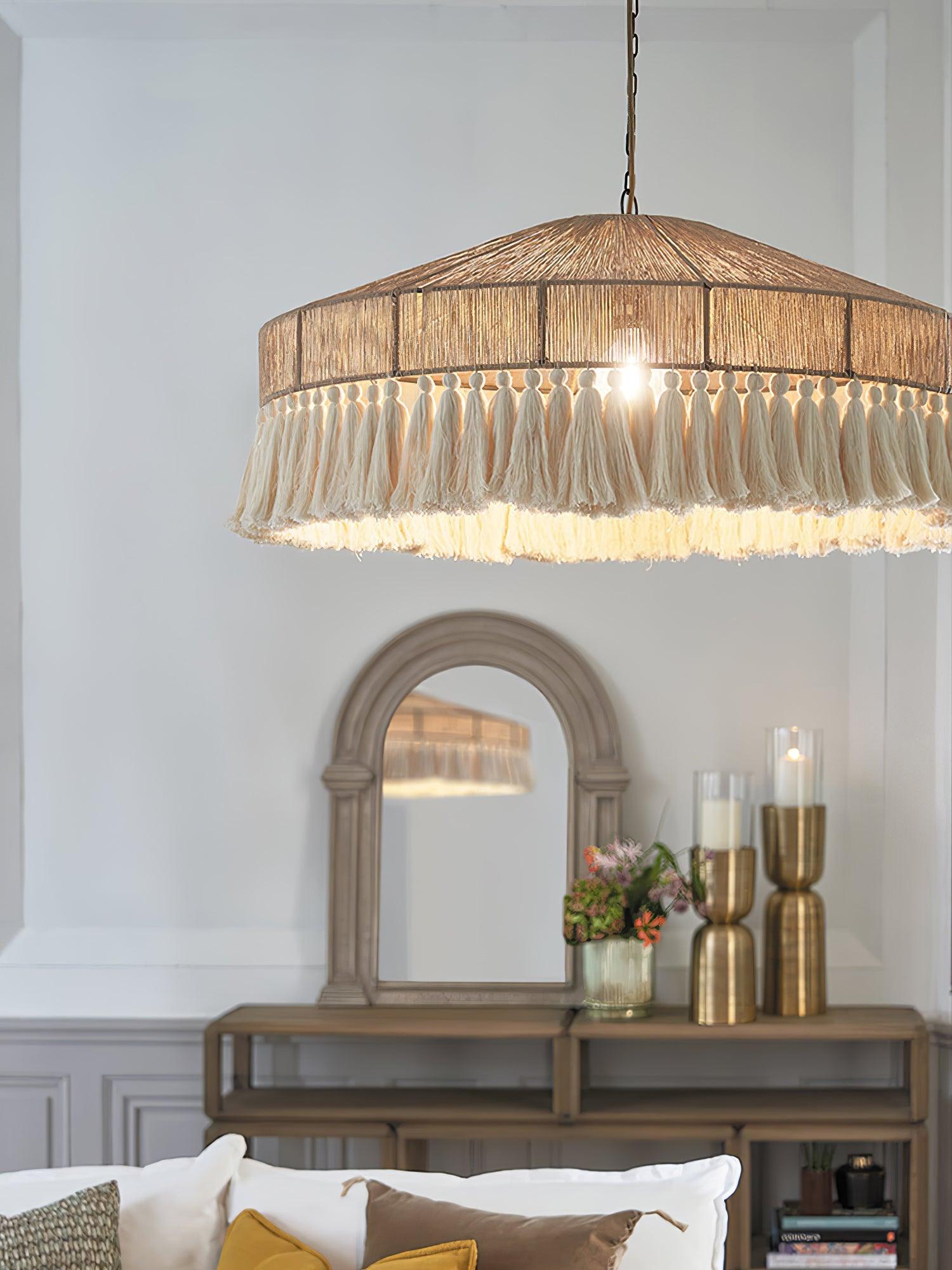 Vorenth Hemp Rope Pendant Light - Letslighting
