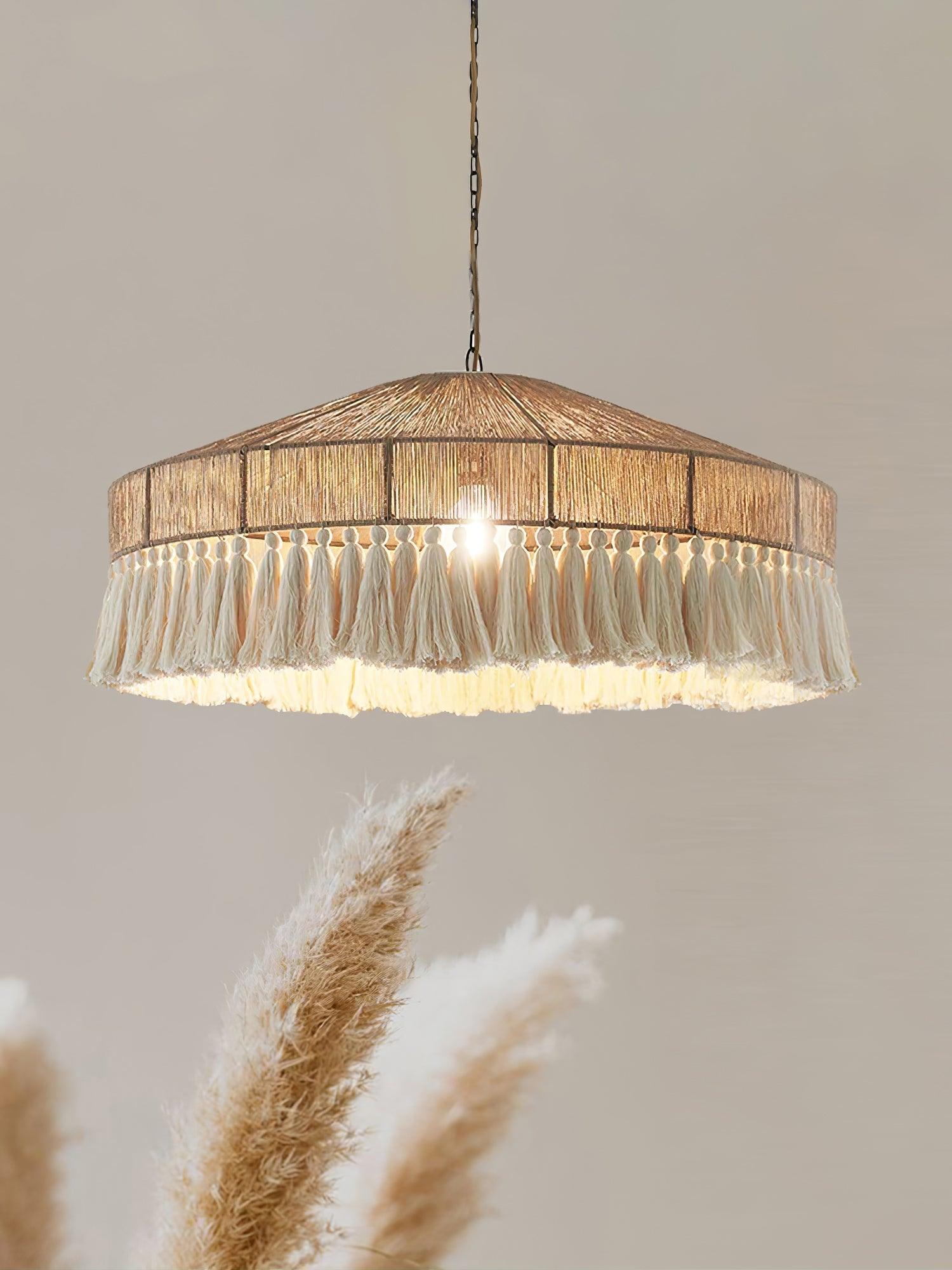 Vorenth Hemp Rope Pendant Light - Letslighting
