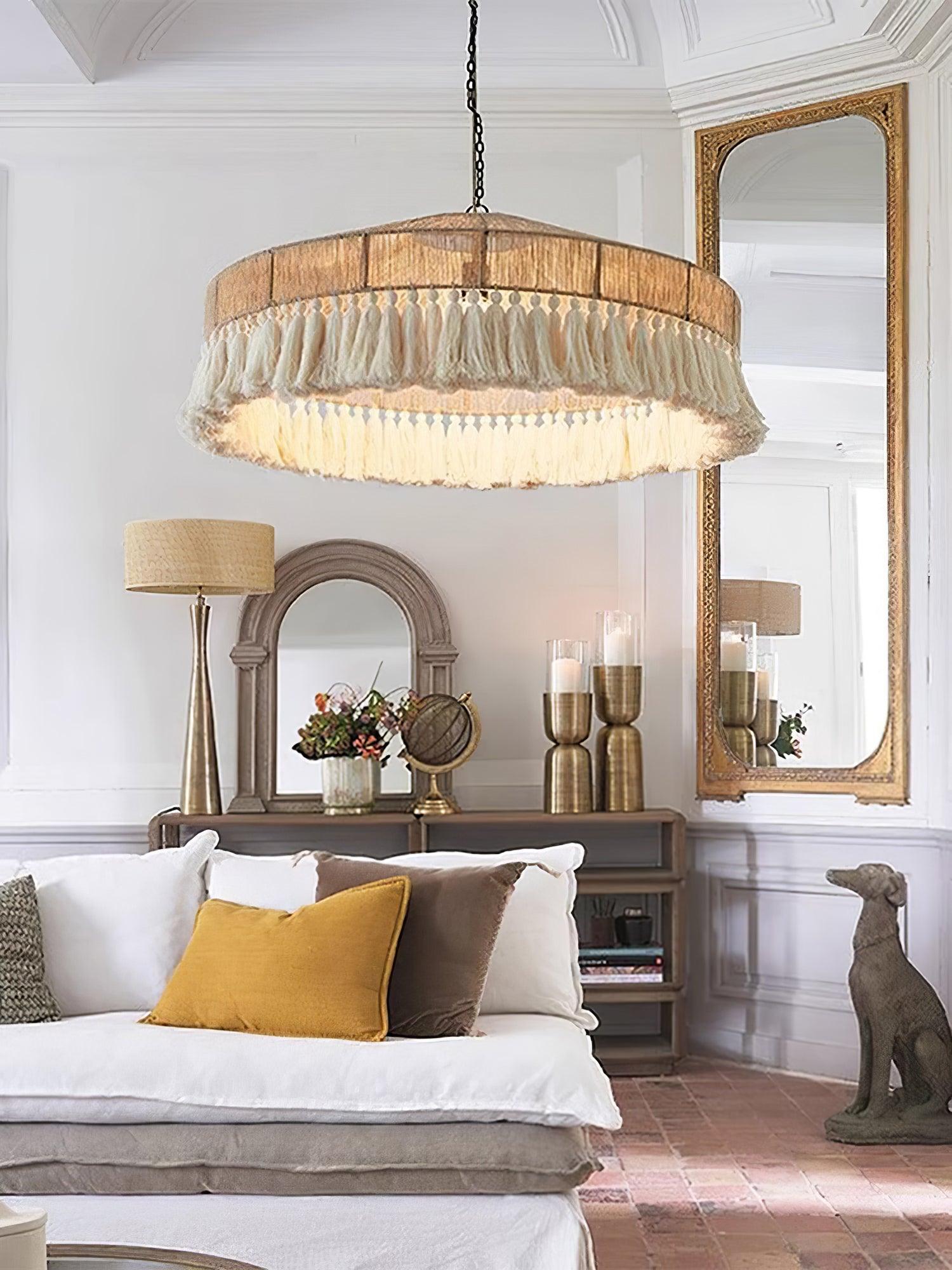 Vorenth Hemp Rope Pendant Light - Letslighting