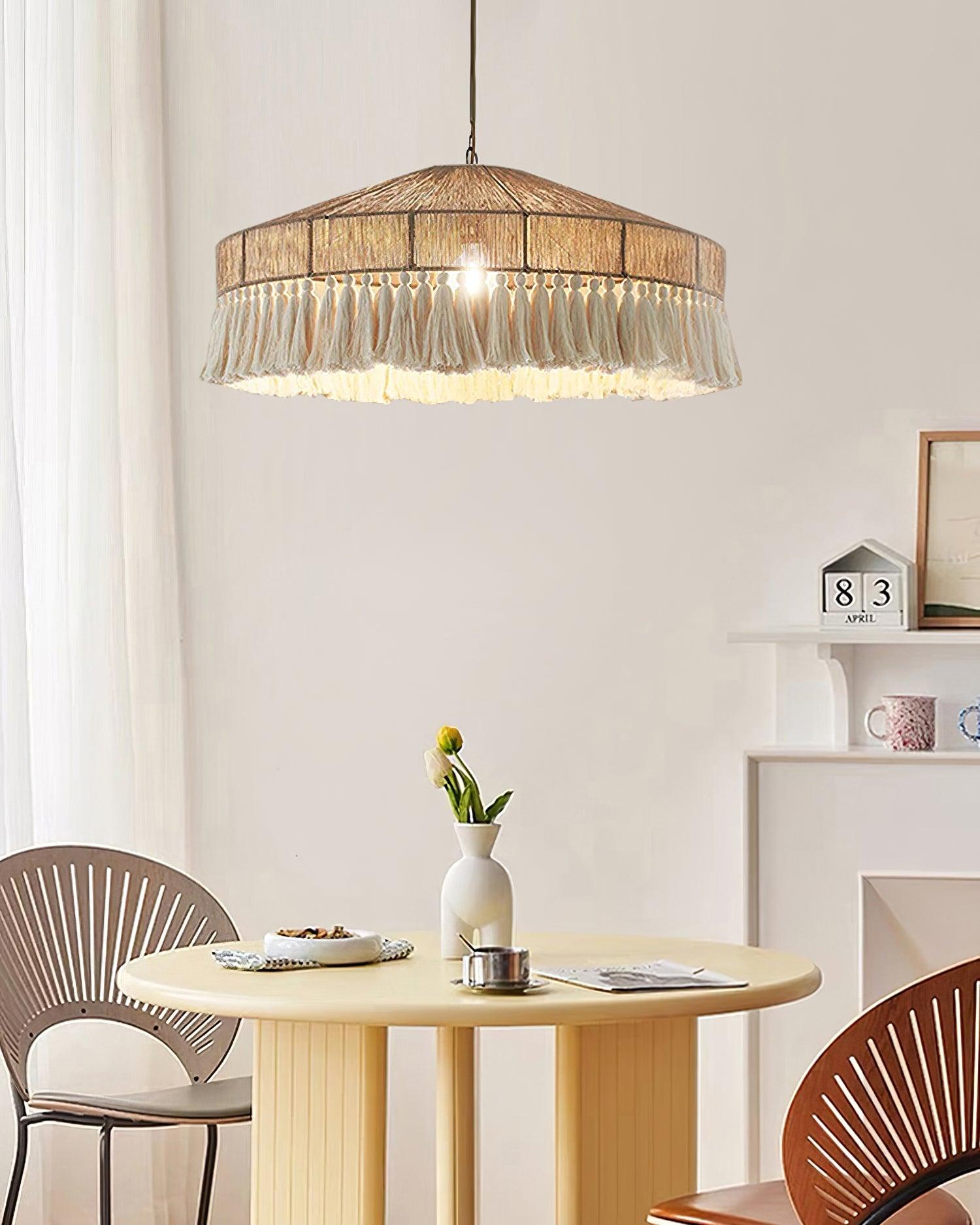 Vorenth Hemp Rope Pendant Light - Letslighting