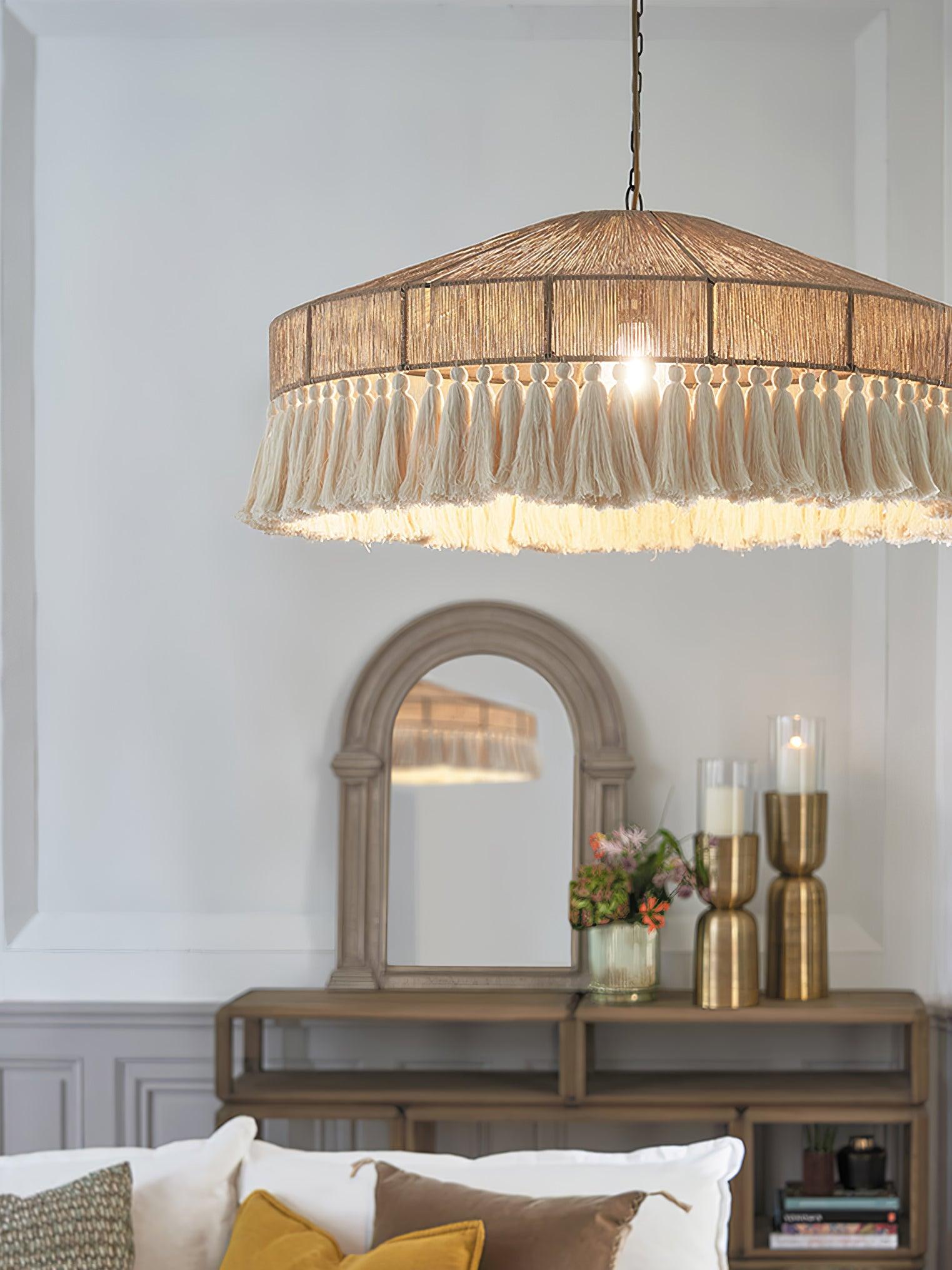 Vorenth Hemp Rope Pendant Light - Letslighting
