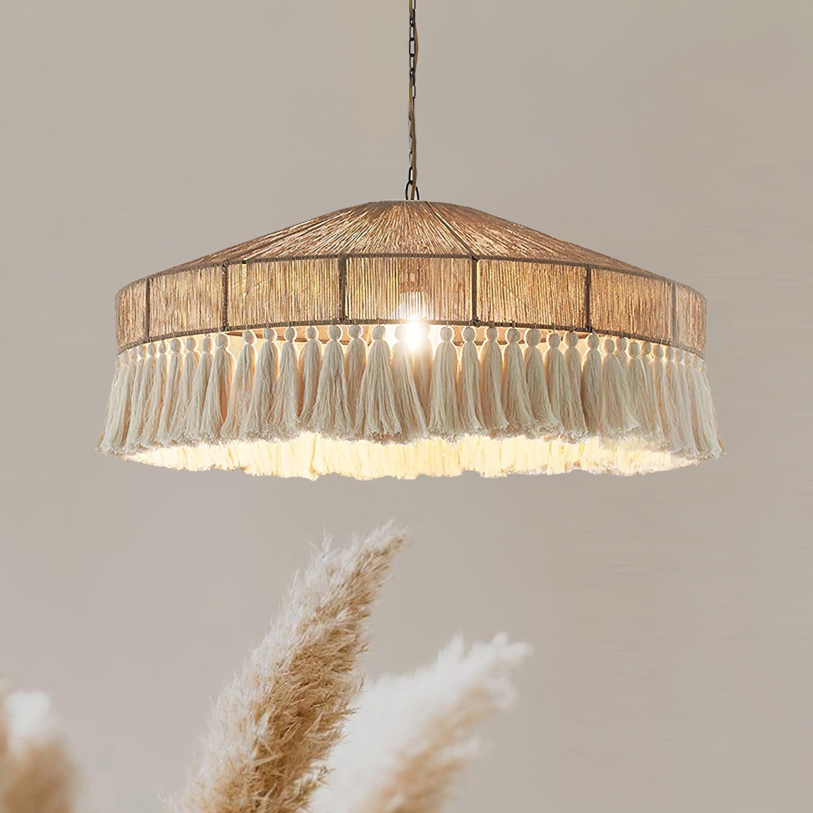 Vorenth Hemp Rope Pendant Light - Letslighting