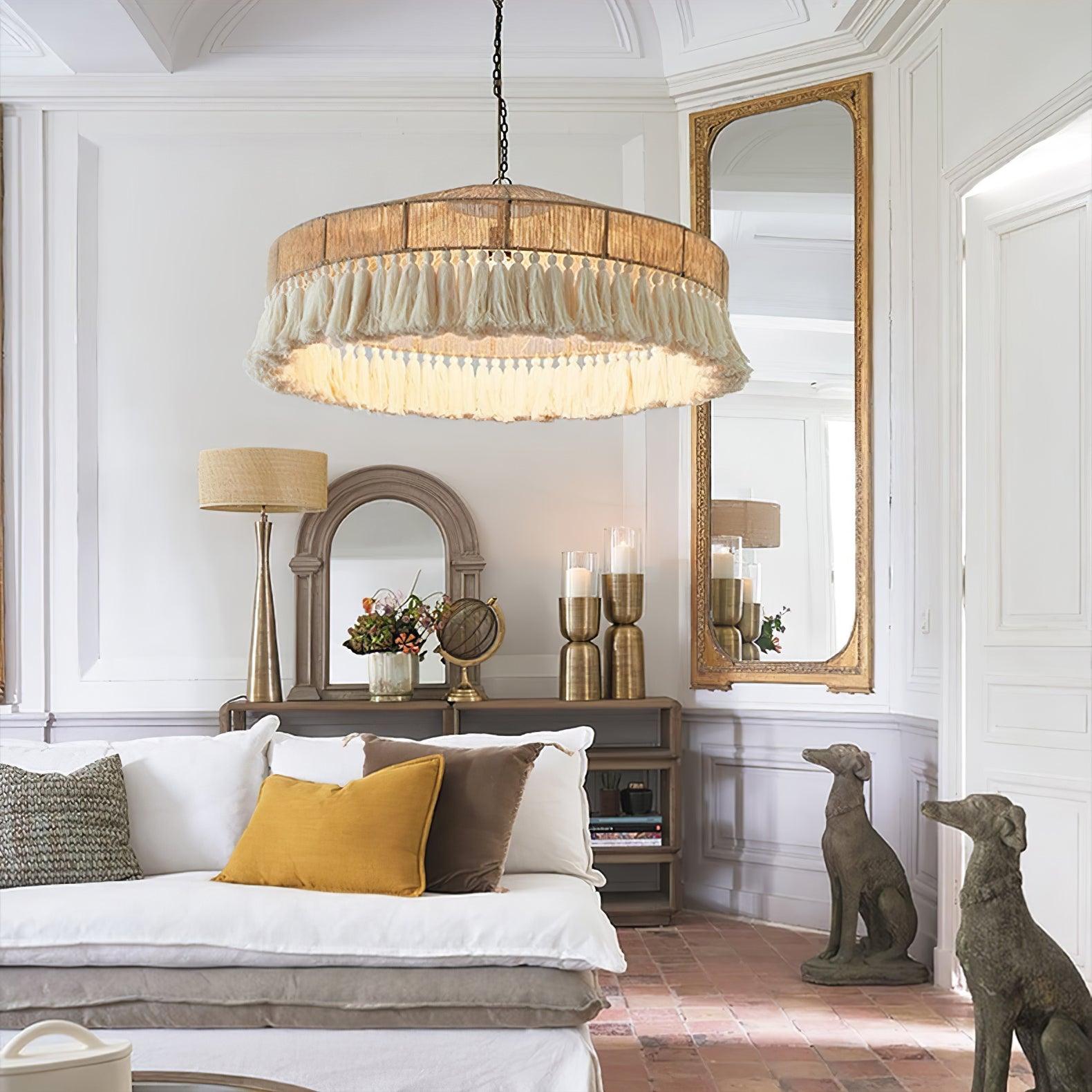 Vorenth Hemp Rope Pendant Light - Letslighting