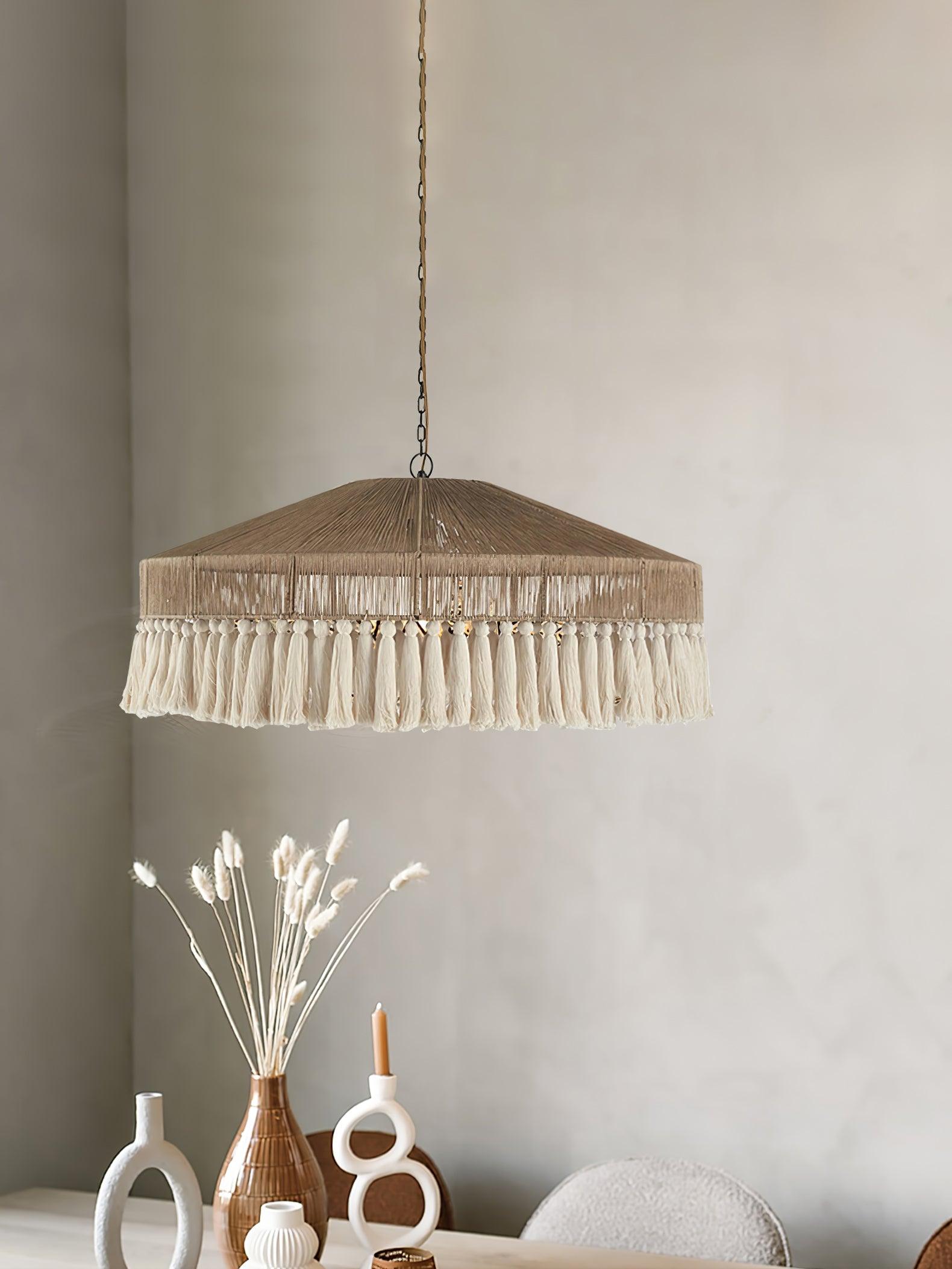 Vorenth Hemp Rope Pendant Light - Letslighting