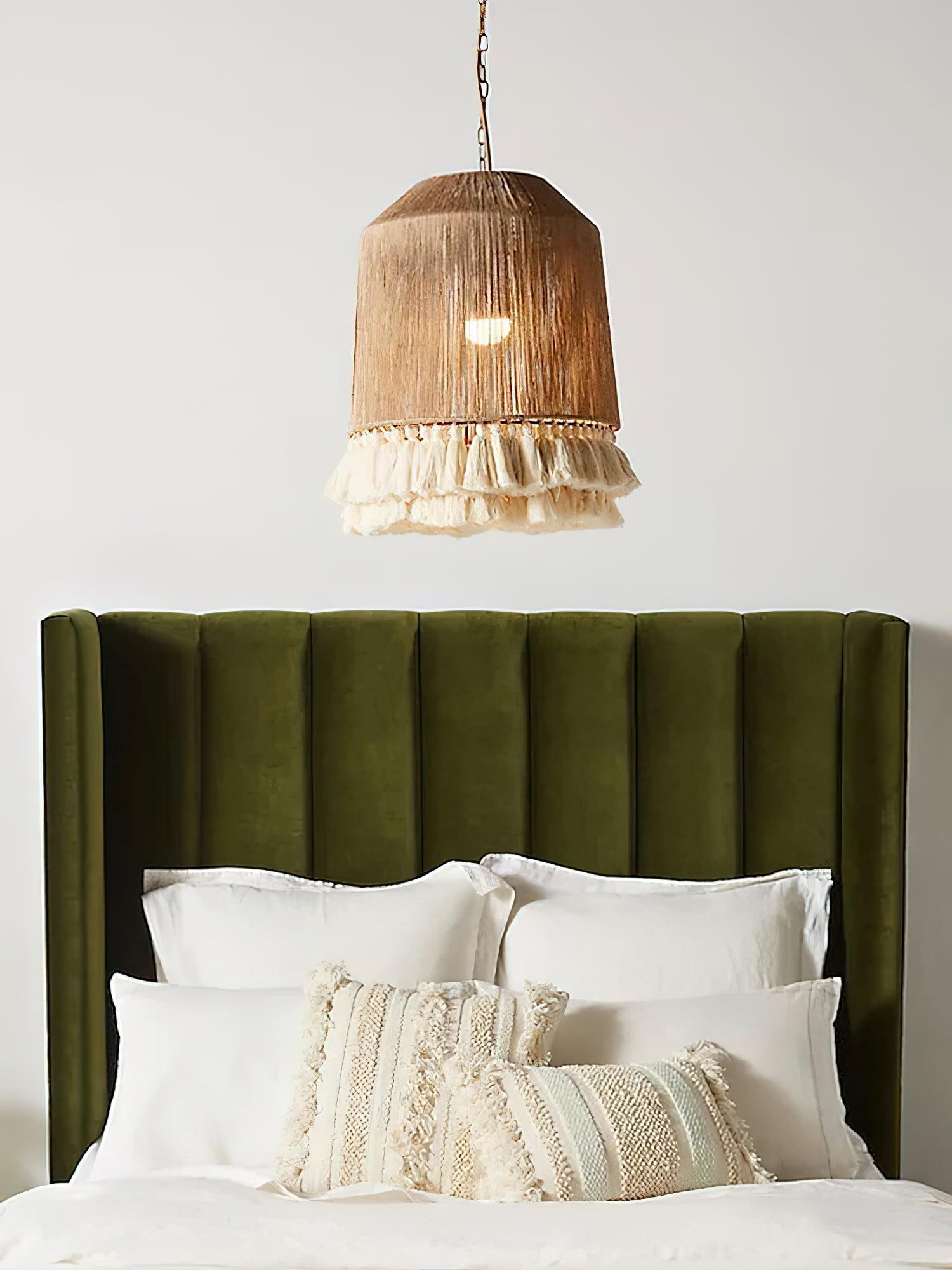 Lustra Pendant Lamp Cotton Tassels for Living Room - Letslighting