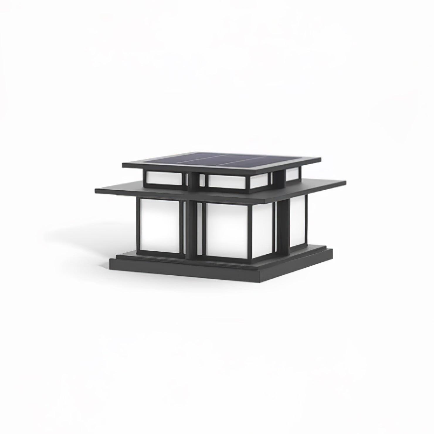Ray Pillar Solar /HardWire Outdoor Light