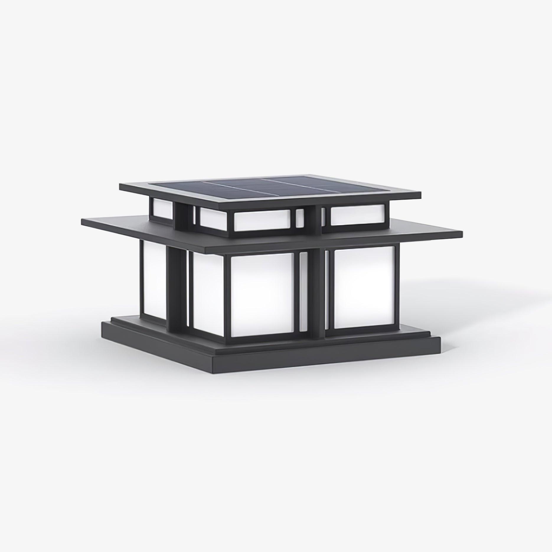 Ray Pillar Solar /HardWire Outdoor Light