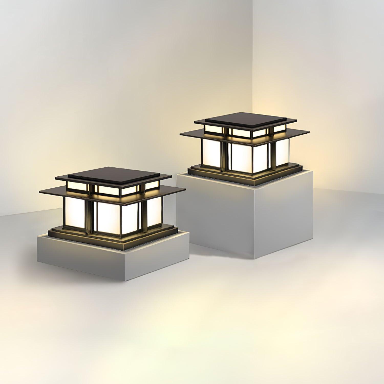 Verge Acrylic Oriental Table Light - Letslighting