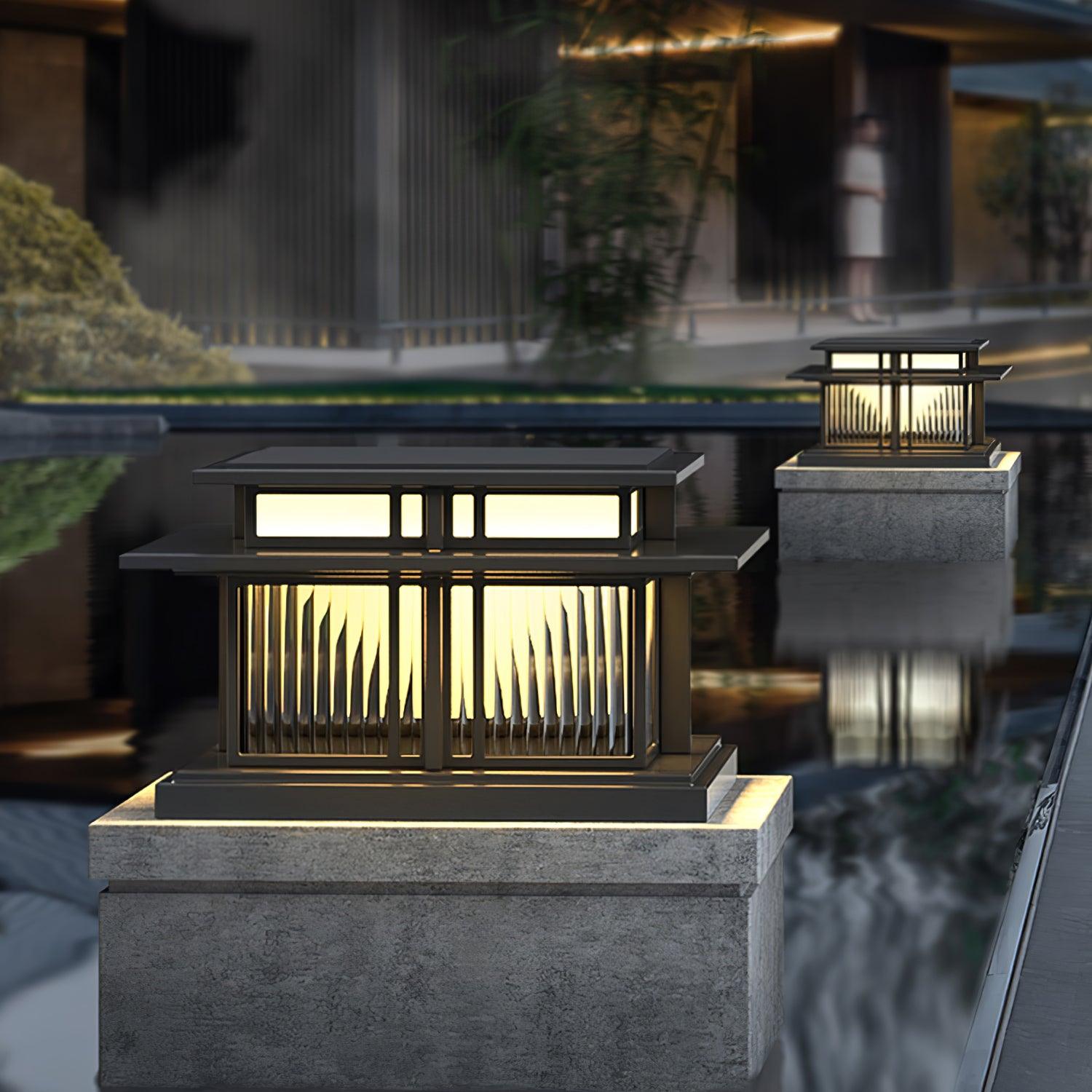 Verge Acrylic Oriental Table Light - Letslighting