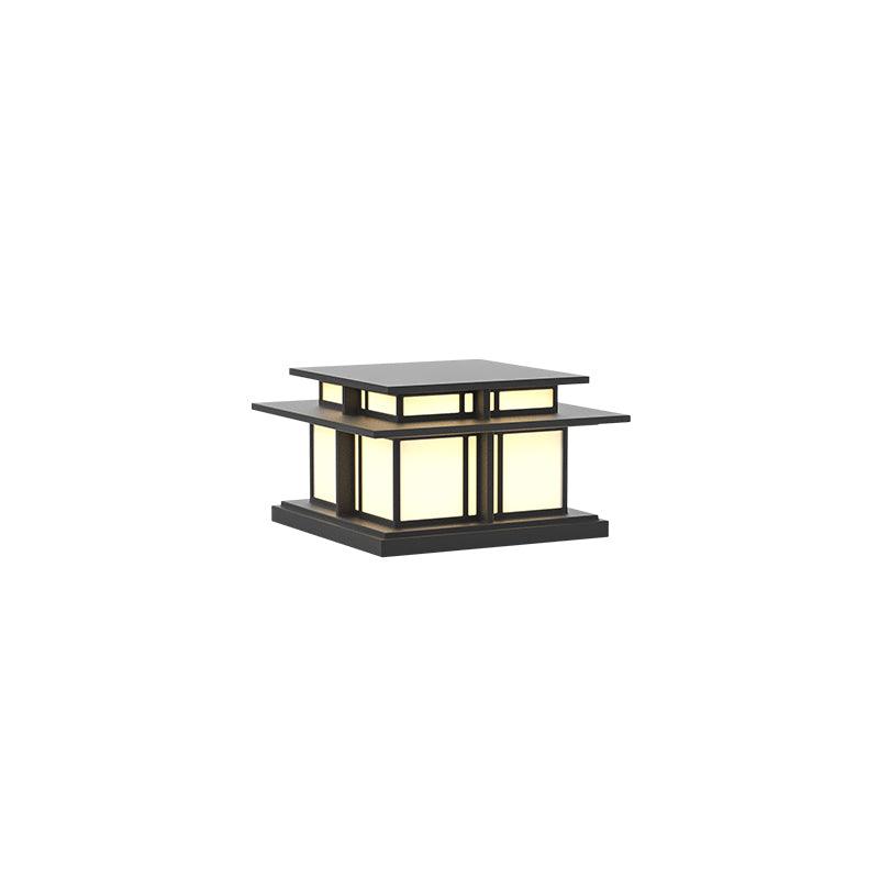 Ray Pillar Solar /HardWire Outdoor Light