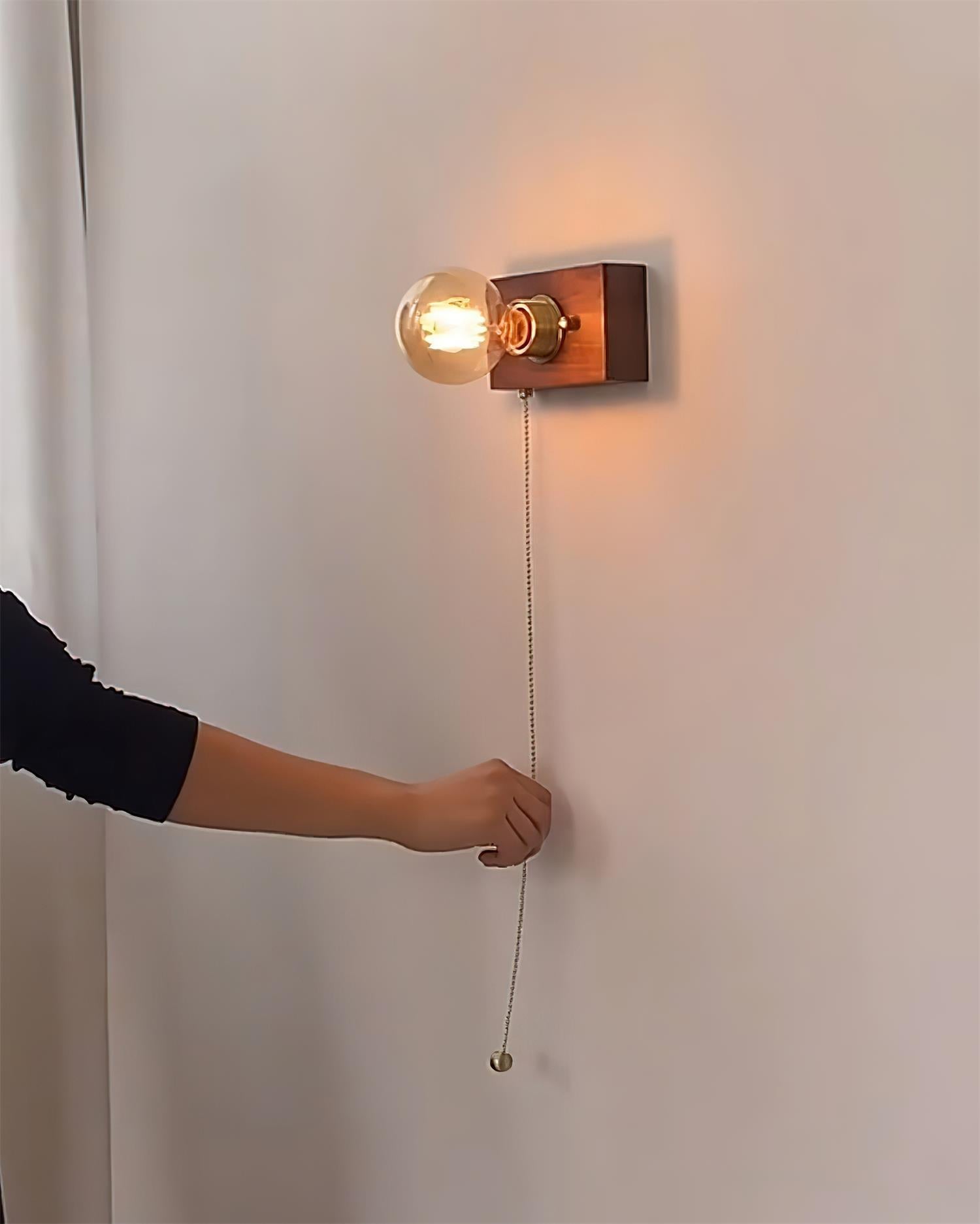 Bois Wall Lamp Edison Style - Letslighting